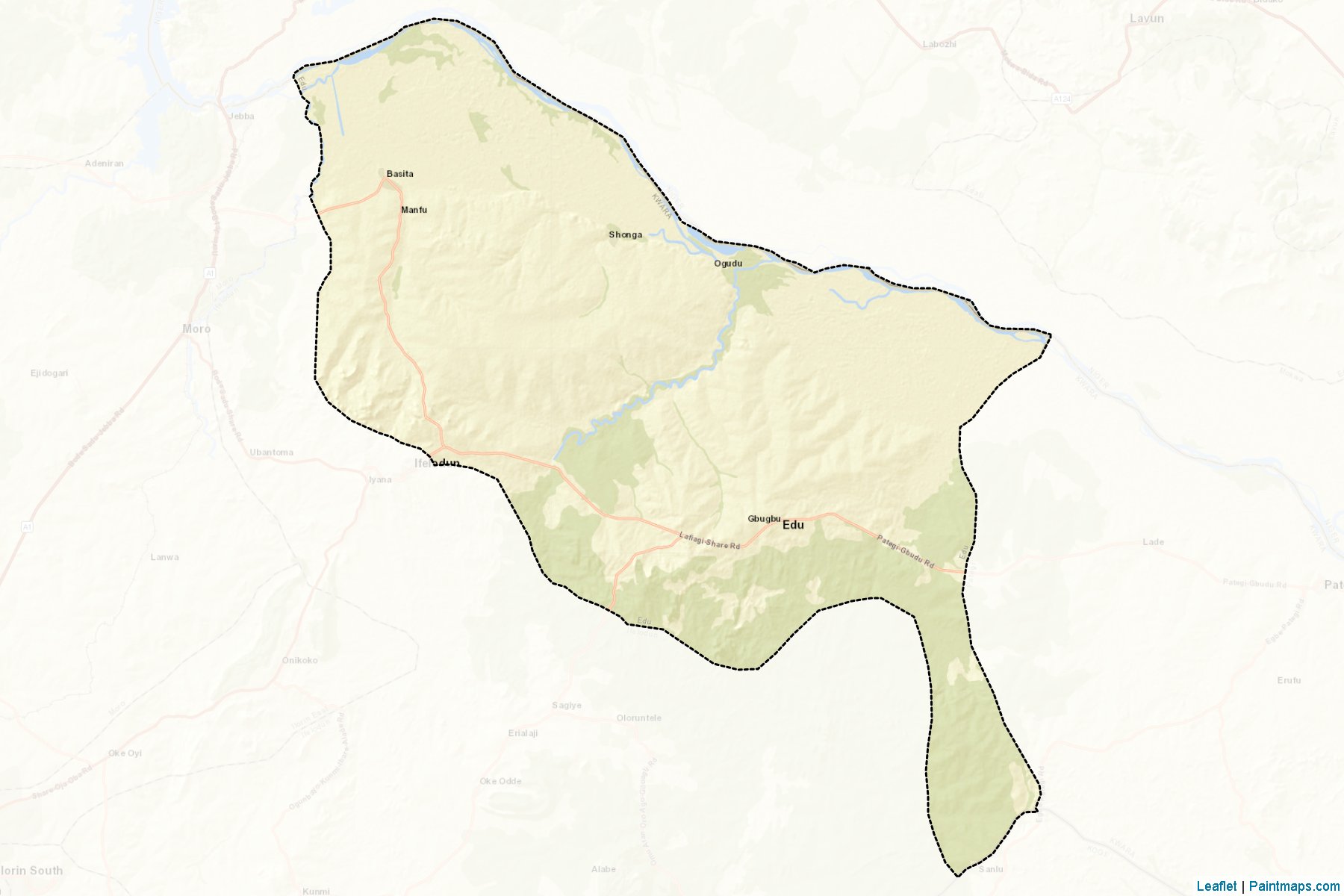 Edu (Kwara) Map Cropping Samples-2