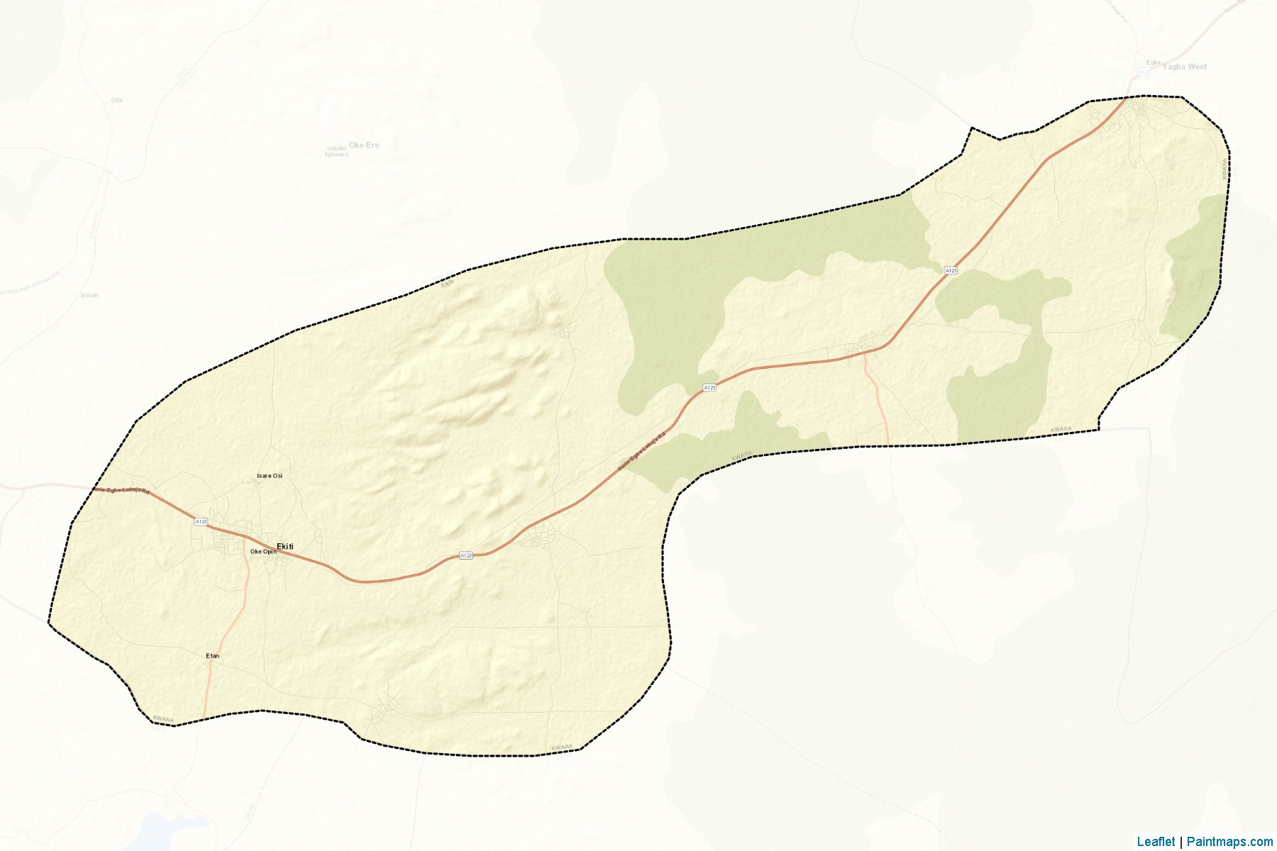 Ekiti (Kwara) Map Cropping Samples-2