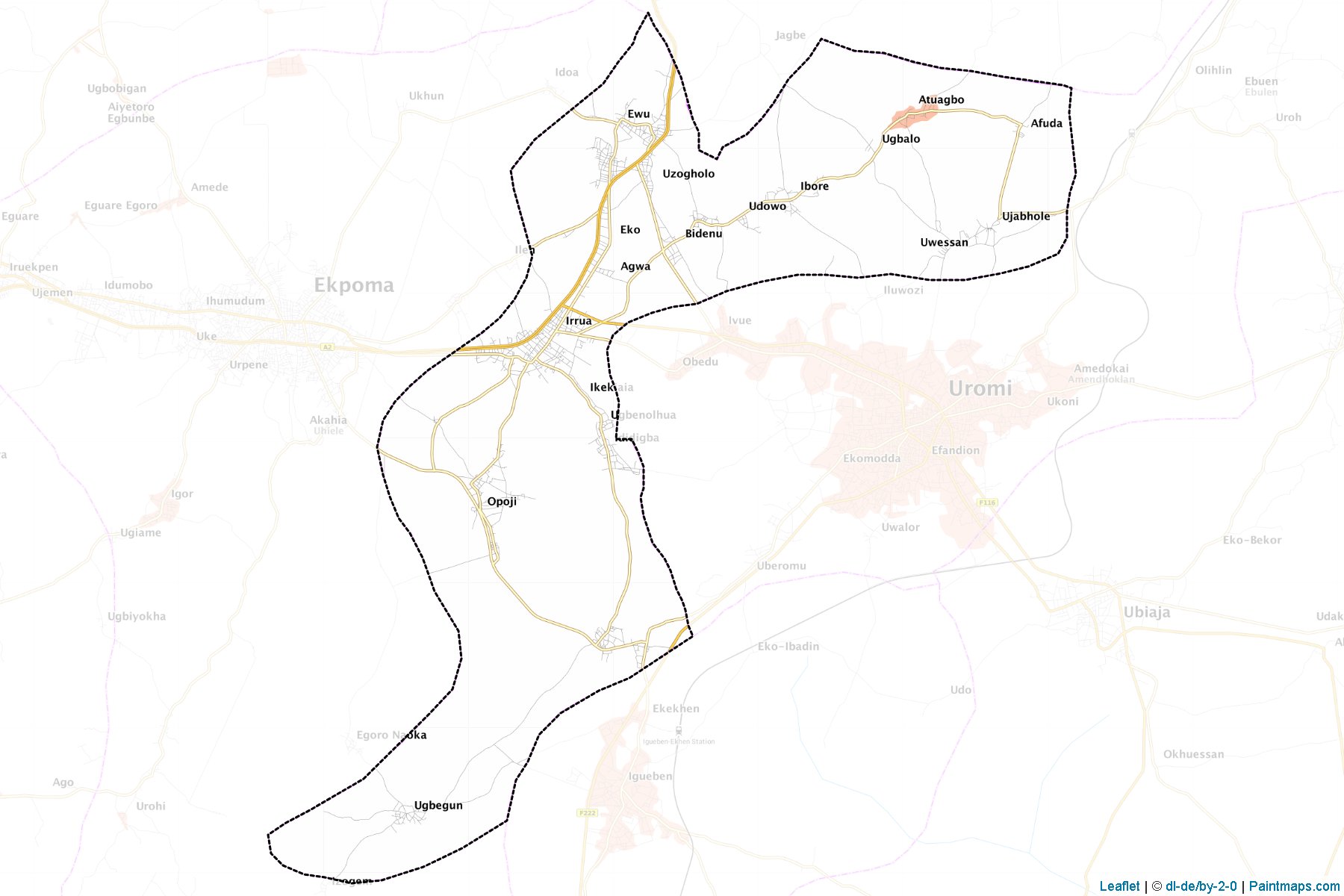 Esan Central (Edo) Map Cropping Samples-1