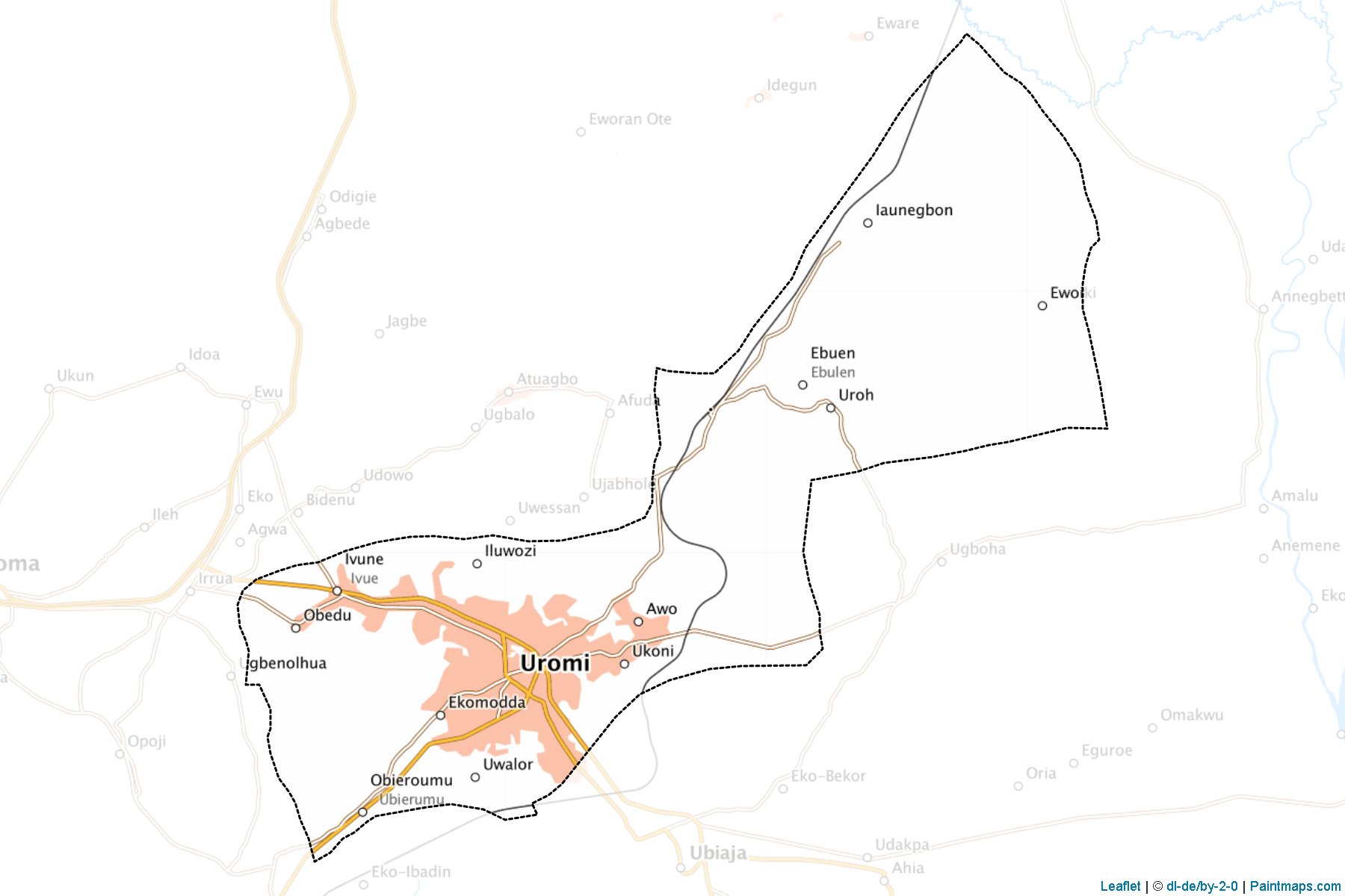 Esan North East (Edo) Map Cropping Samples-1