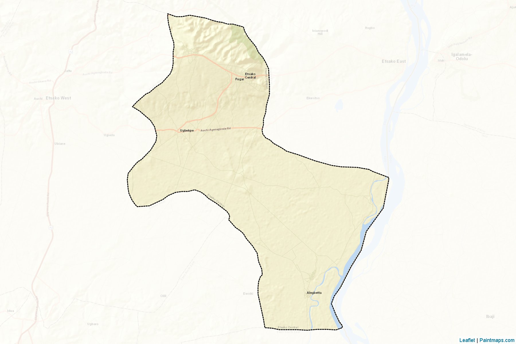 Etsako Central (Edo) Map Cropping Samples-2