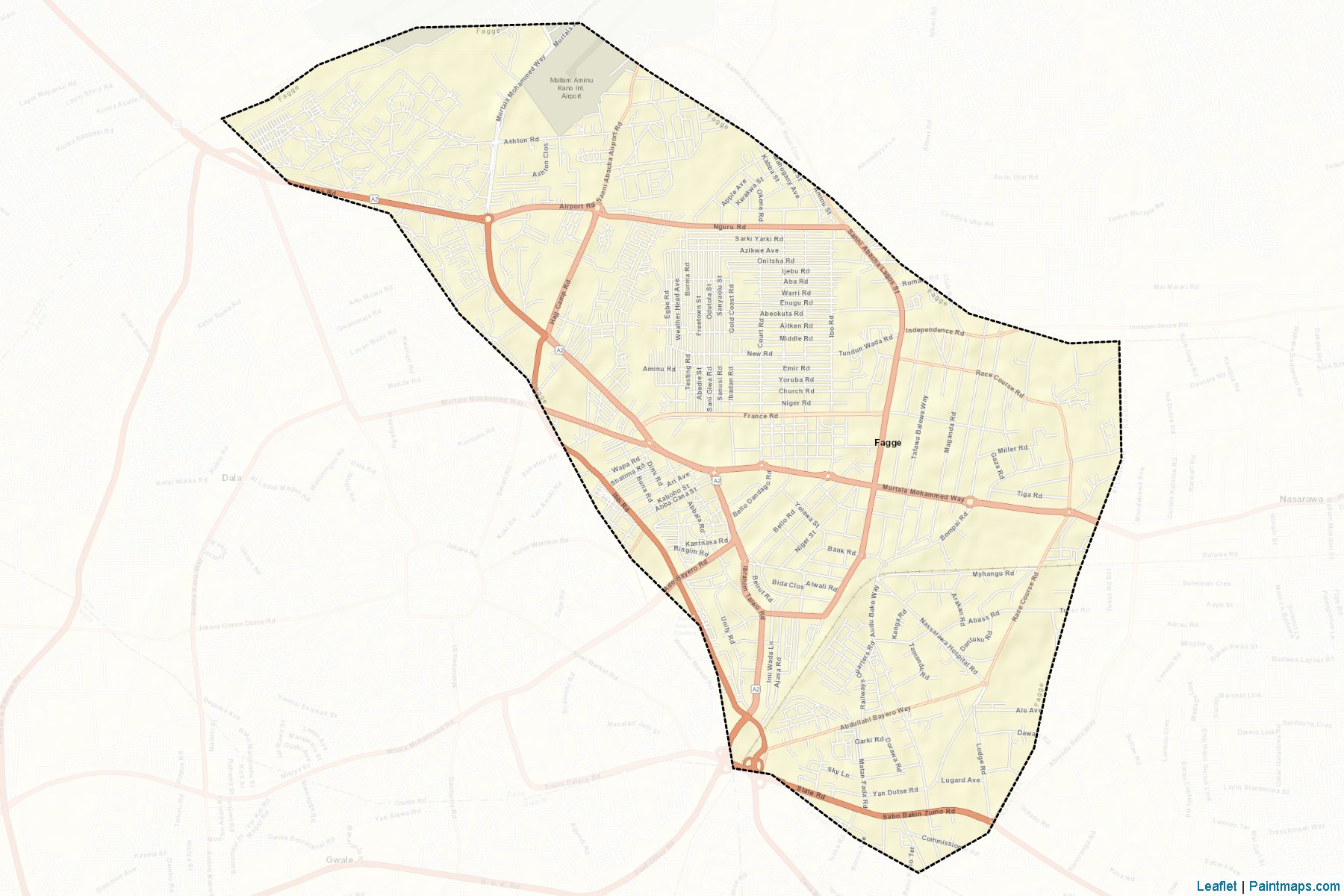 Fagge (Kano) Map Cropping Samples-2