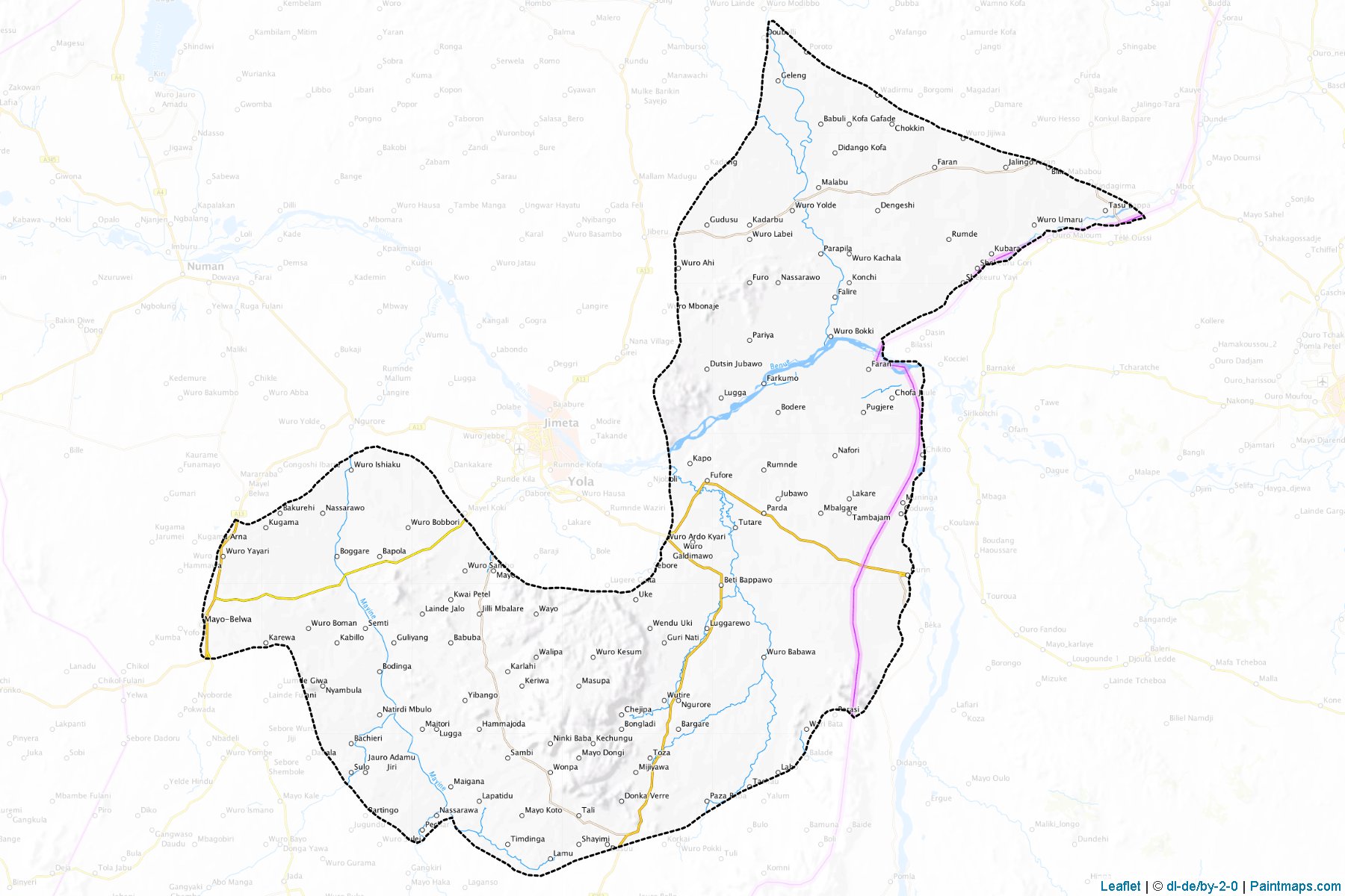 Fufore (Adamawa) Map Cropping Samples-1