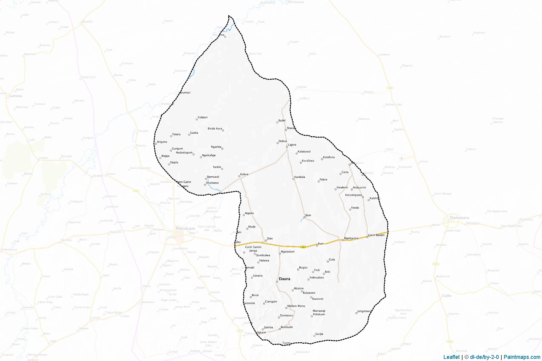 Fune (Yobe) Map Cropping Samples-1