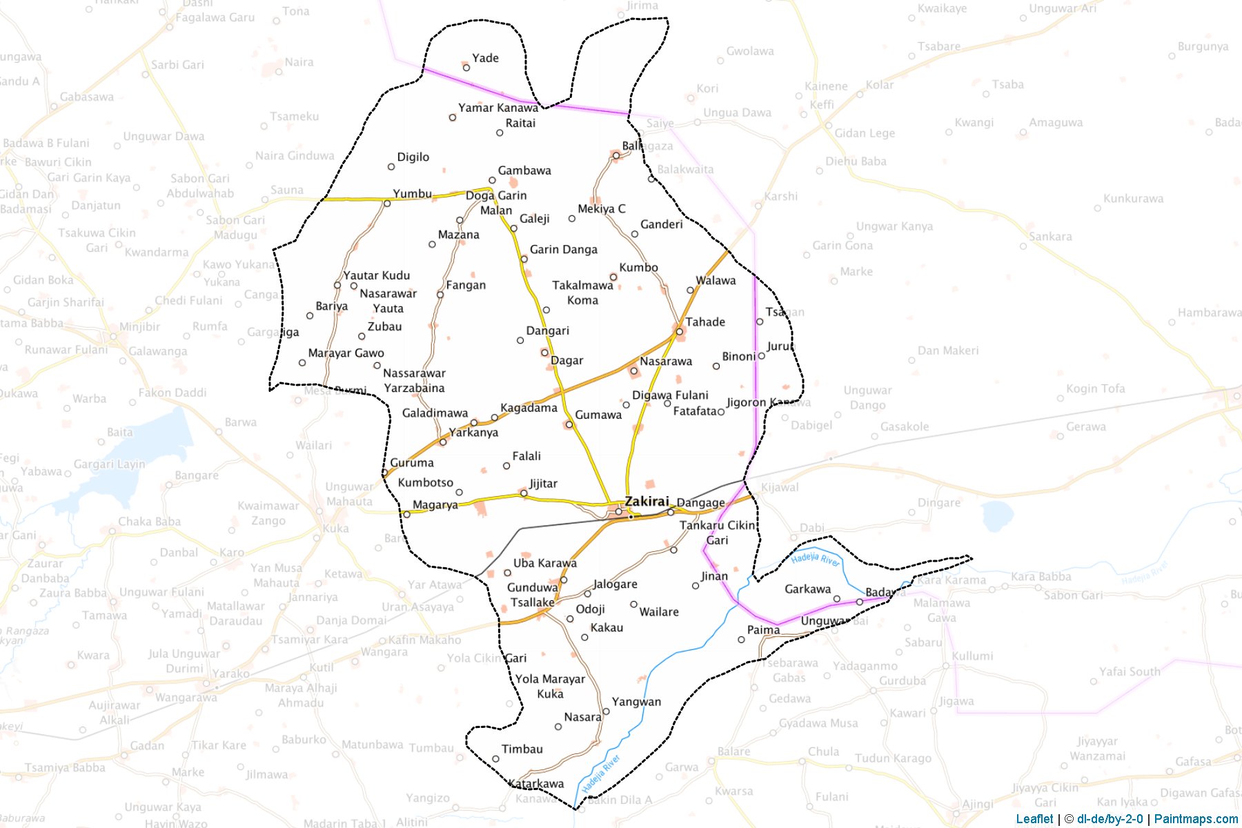 Gabasawa (Kano) Map Cropping Samples-1