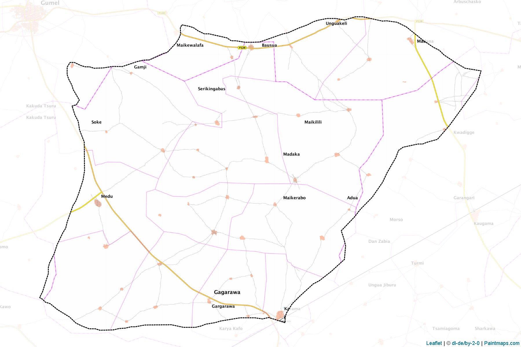 Gagarawa (Jigawa) Map Cropping Samples-1