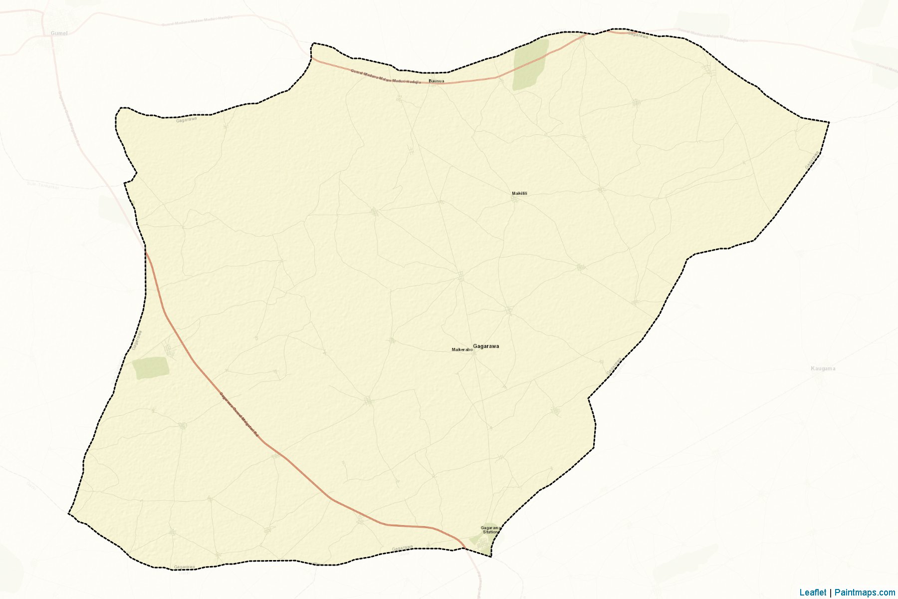 Gagarawa (Jigawa) Map Cropping Samples-2