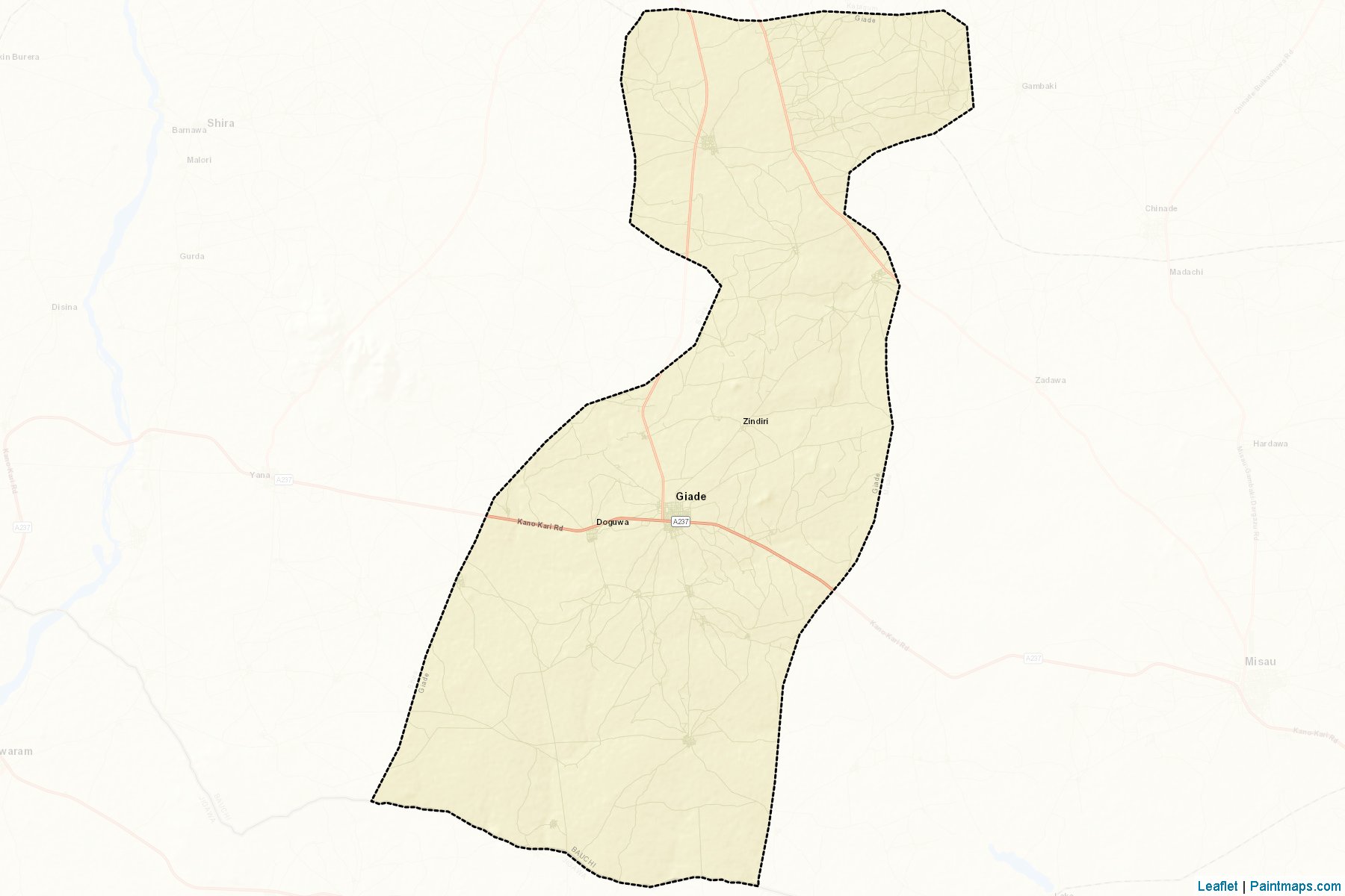 Giade (Bauchi) Map Cropping Samples-2