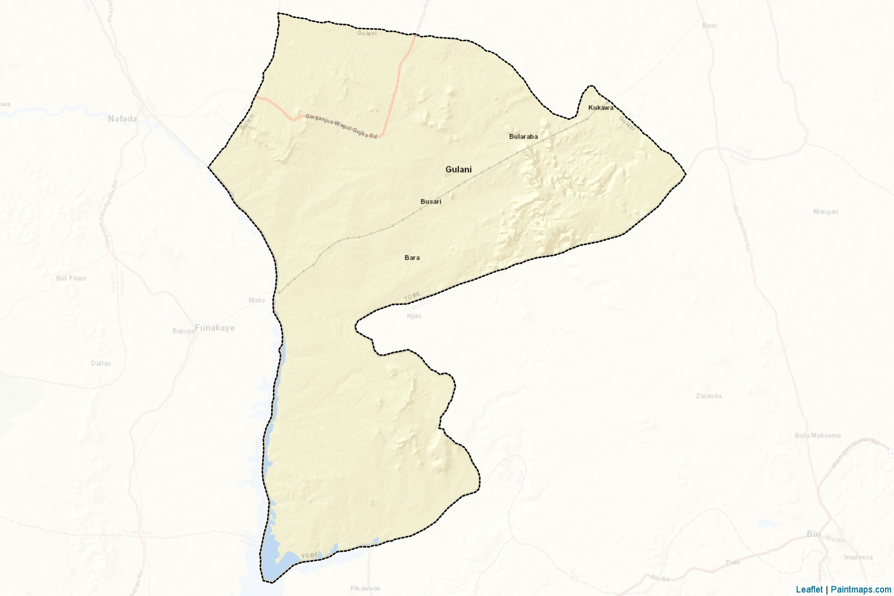 Gulani (Yobe) Map Cropping Samples-2