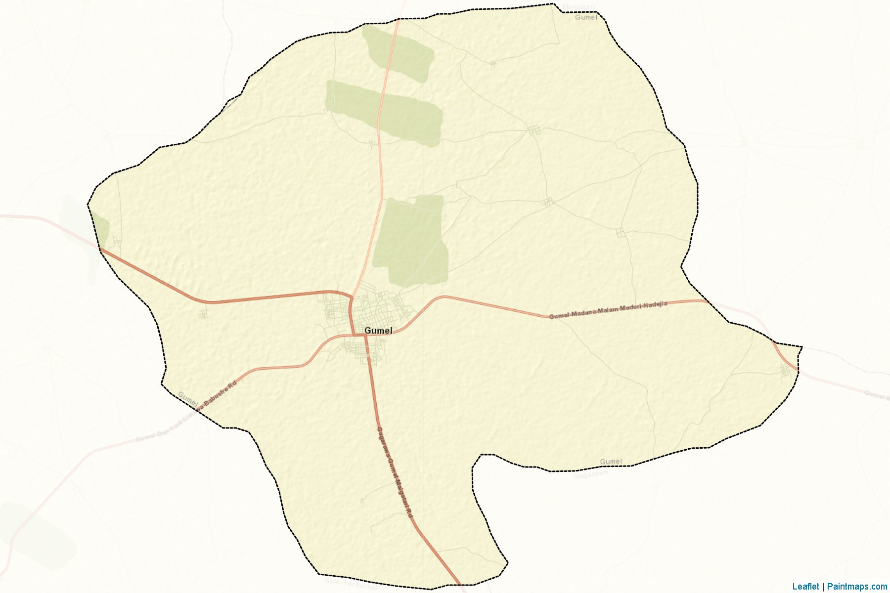 Gumel (Jigawa) Map Cropping Samples-2