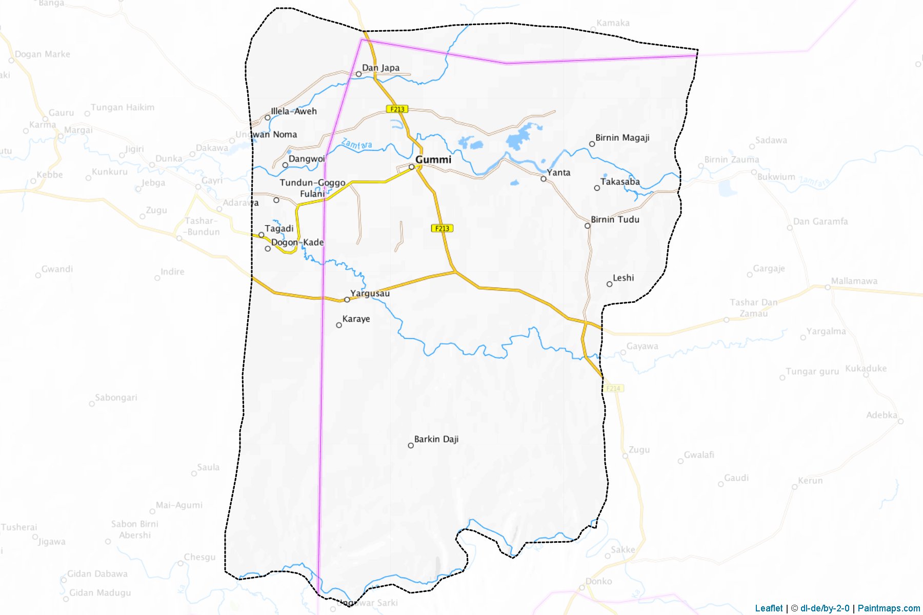 Gummi (Zamfara) Map Cropping Samples-1