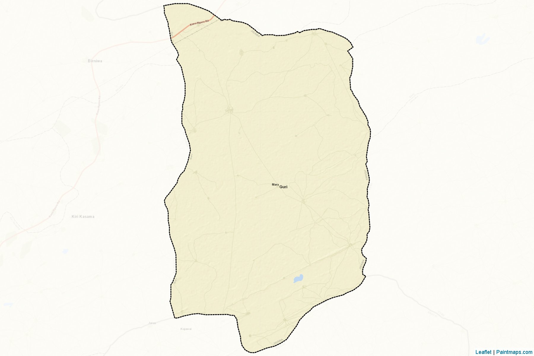 Guri (Jigawa) Map Cropping Samples-2