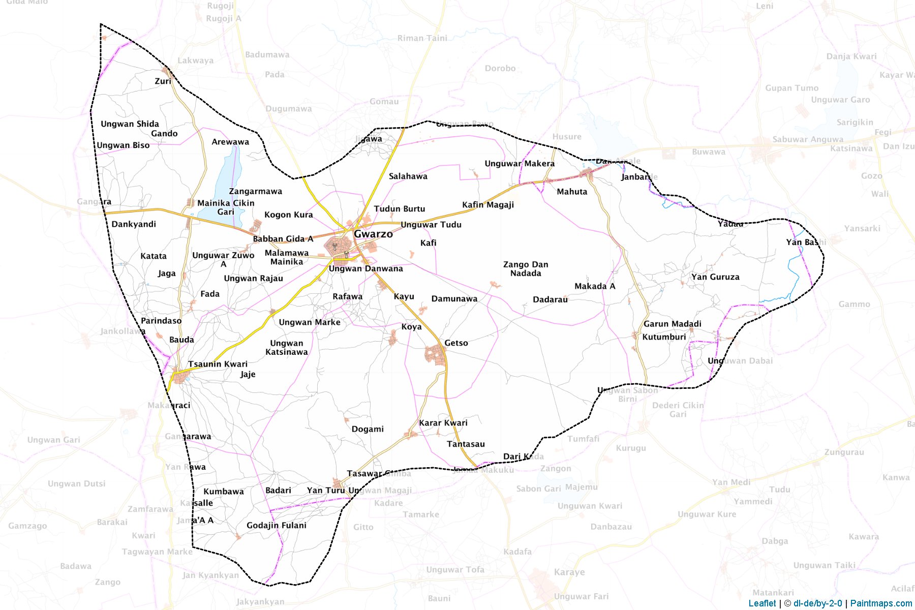 Gwarzo (Kano) Map Cropping Samples-1