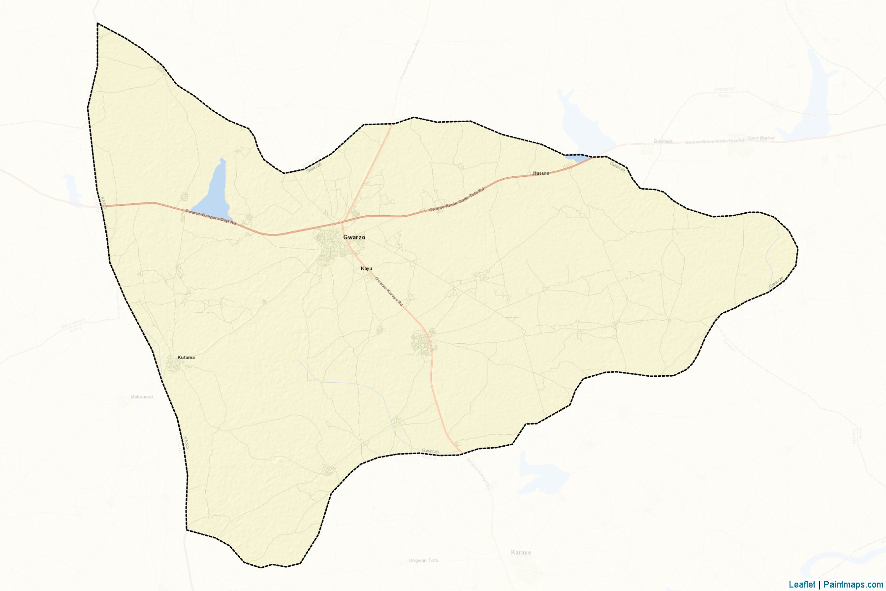 Gwarzo (Kano) Map Cropping Samples-2