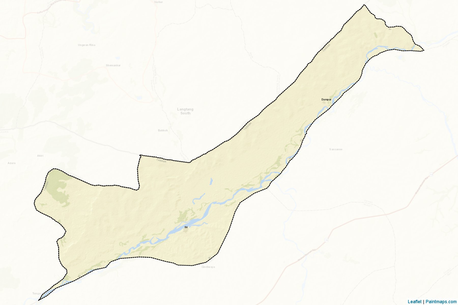 Ibi (Taraba) Map Cropping Samples-2