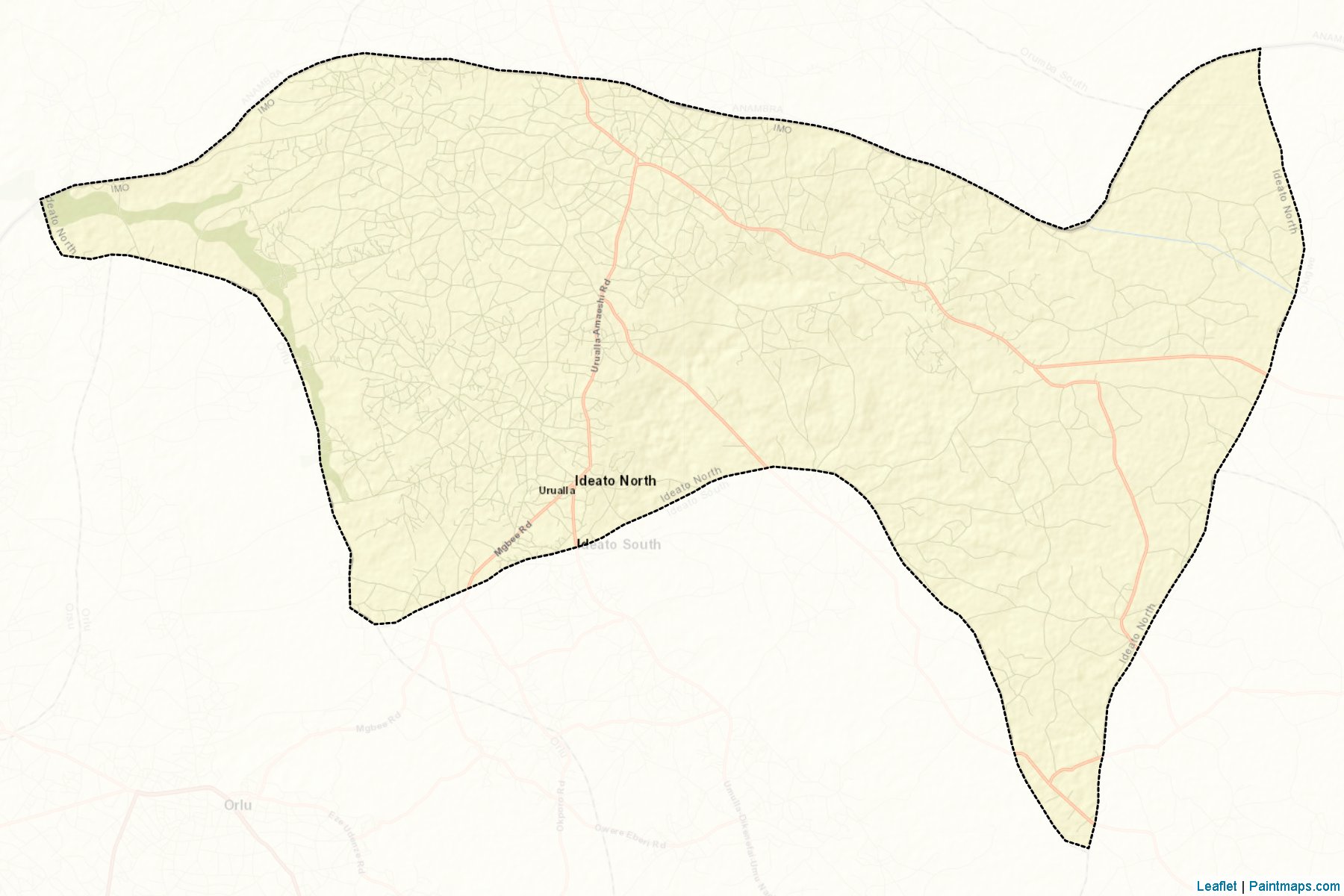 Muestras de recorte de mapas Ideato North (Imo)-2