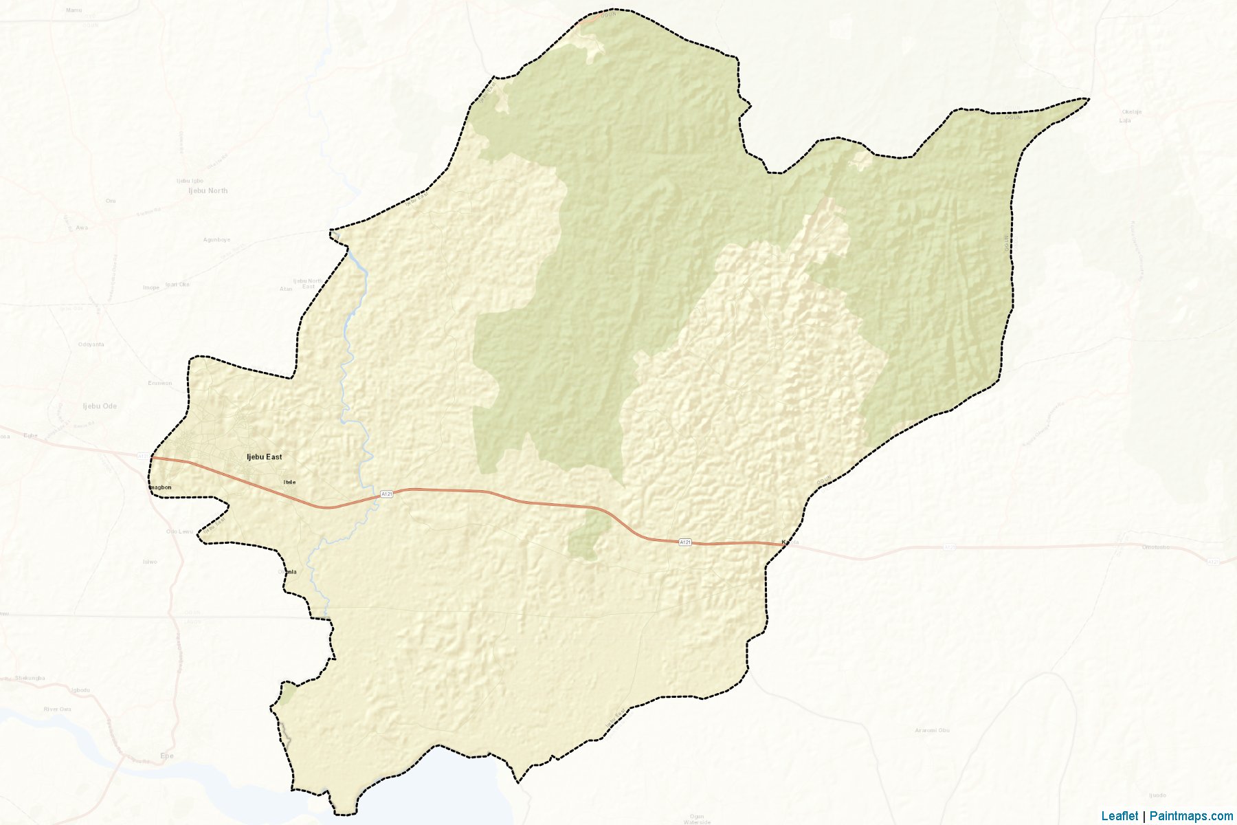 Ijebu East (Ogun) Map Cropping Samples-2