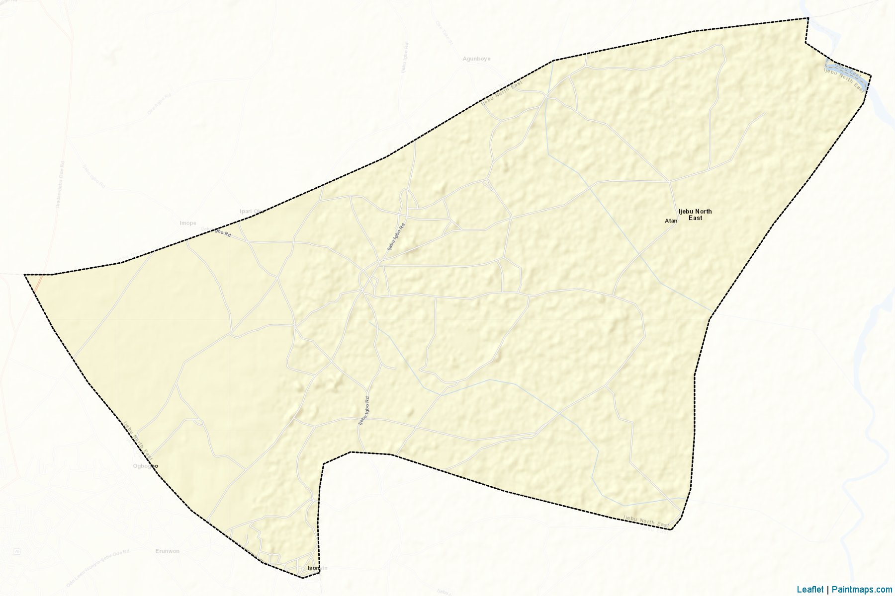 Ijebu North East (Ogun) Map Cropping Samples-2