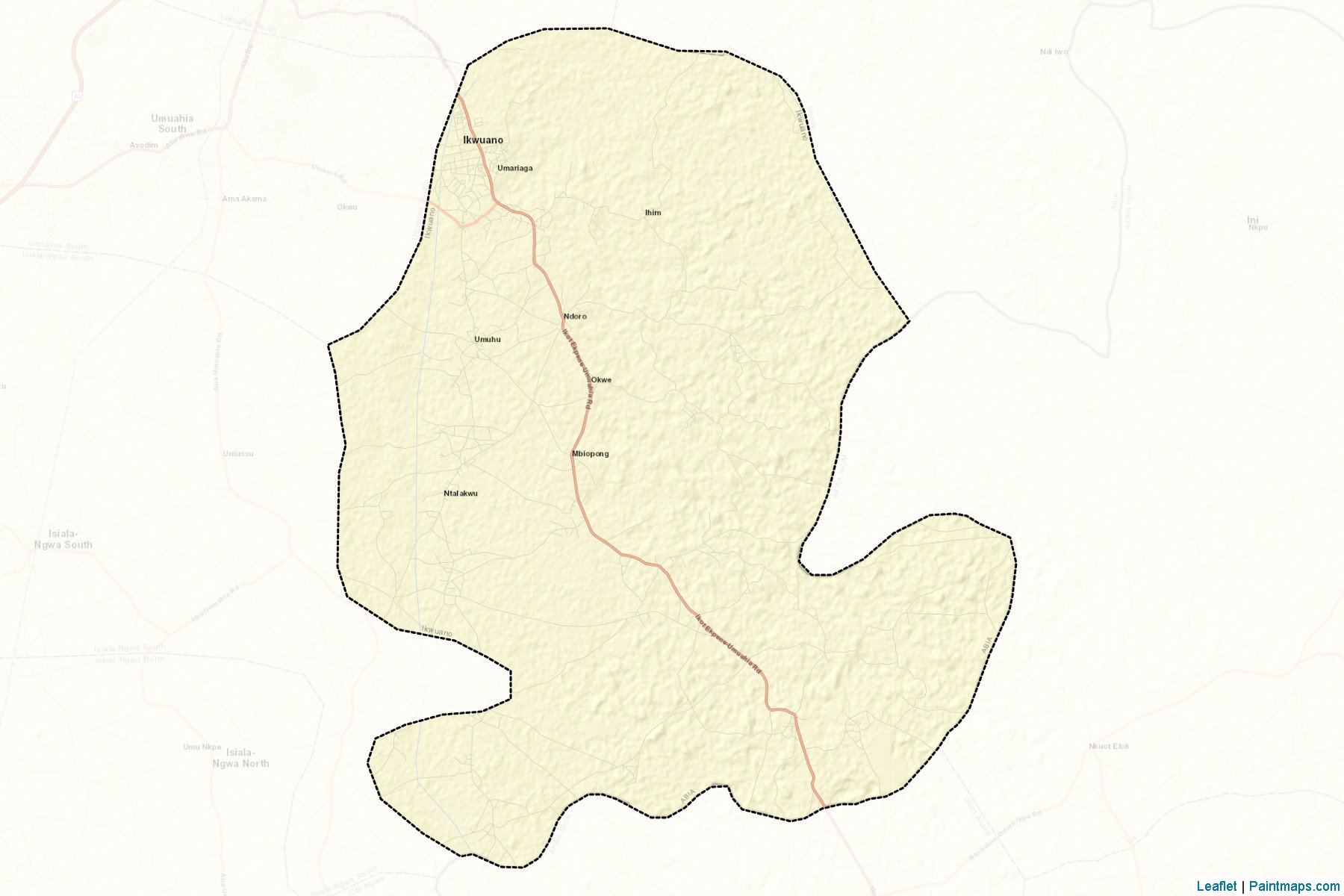 Ikwuano (Abia) Map Cropping Samples-2