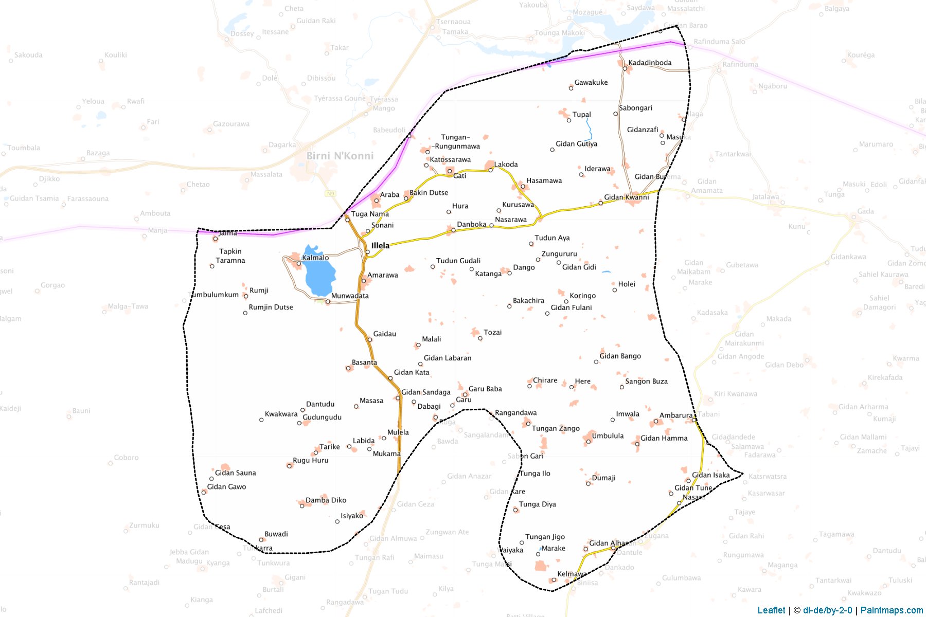 Illela (Sokoto) Map Cropping Samples-1