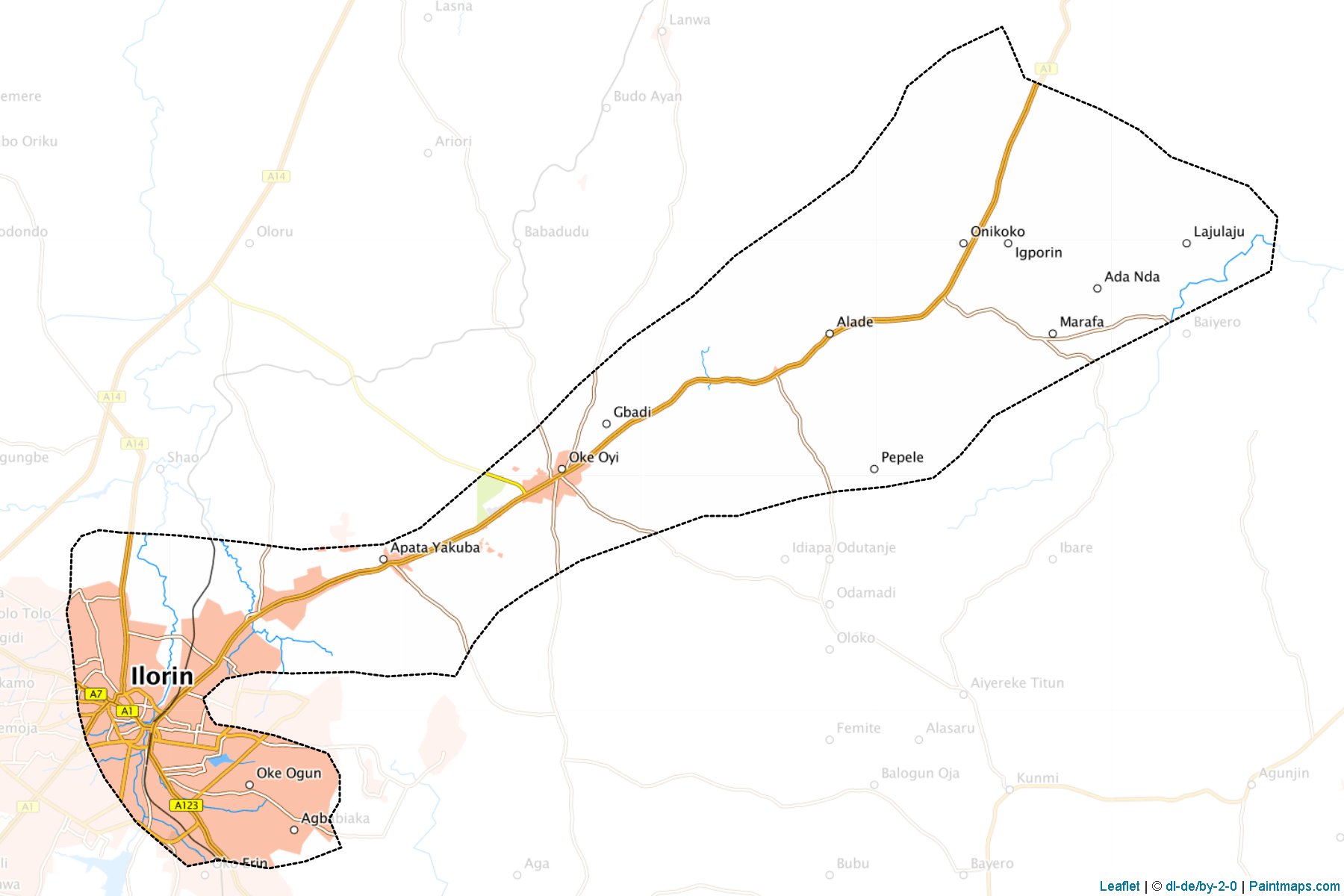 Ilorin East (Kwara) Map Cropping Samples-1