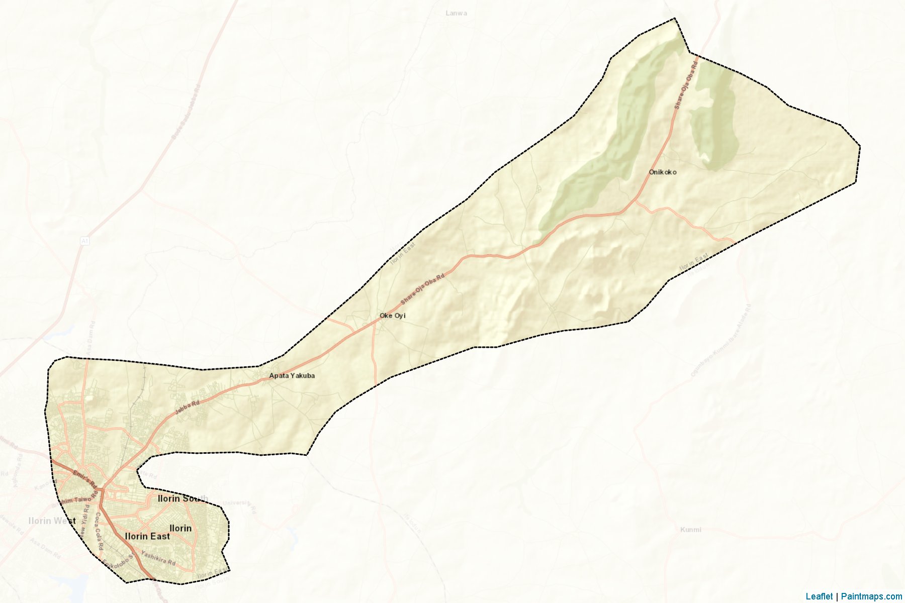 Ilorin East (Kwara) Map Cropping Samples-2