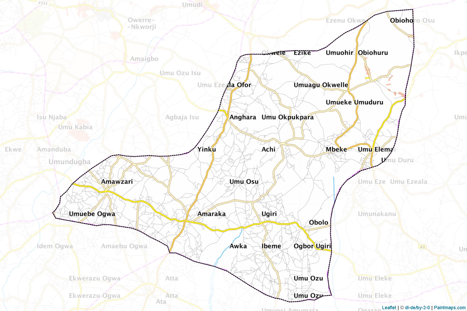 Isiala Mbano (Imo) Map Cropping Samples-1