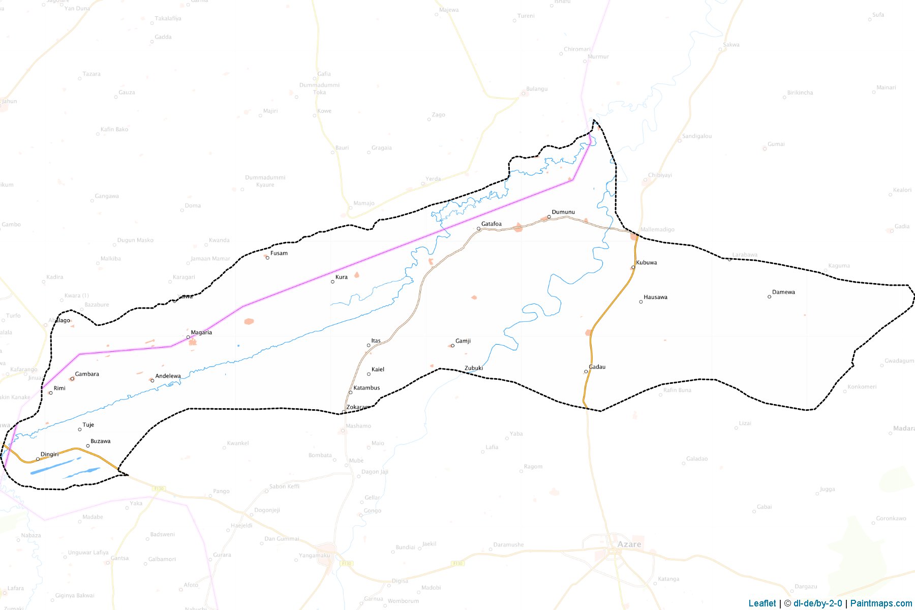 Itas/Gadau (Bauchi) Map Cropping Samples-1