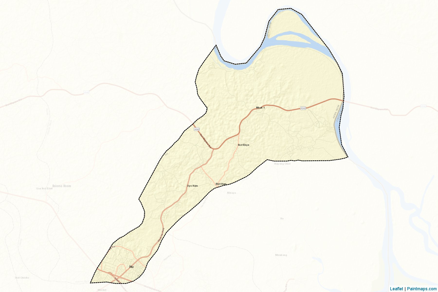 Itu (Akwa Ibom) Map Cropping Samples-2