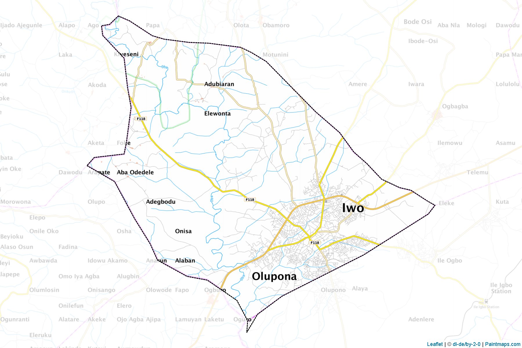 Iwo (Osun) Map Cropping Samples-1