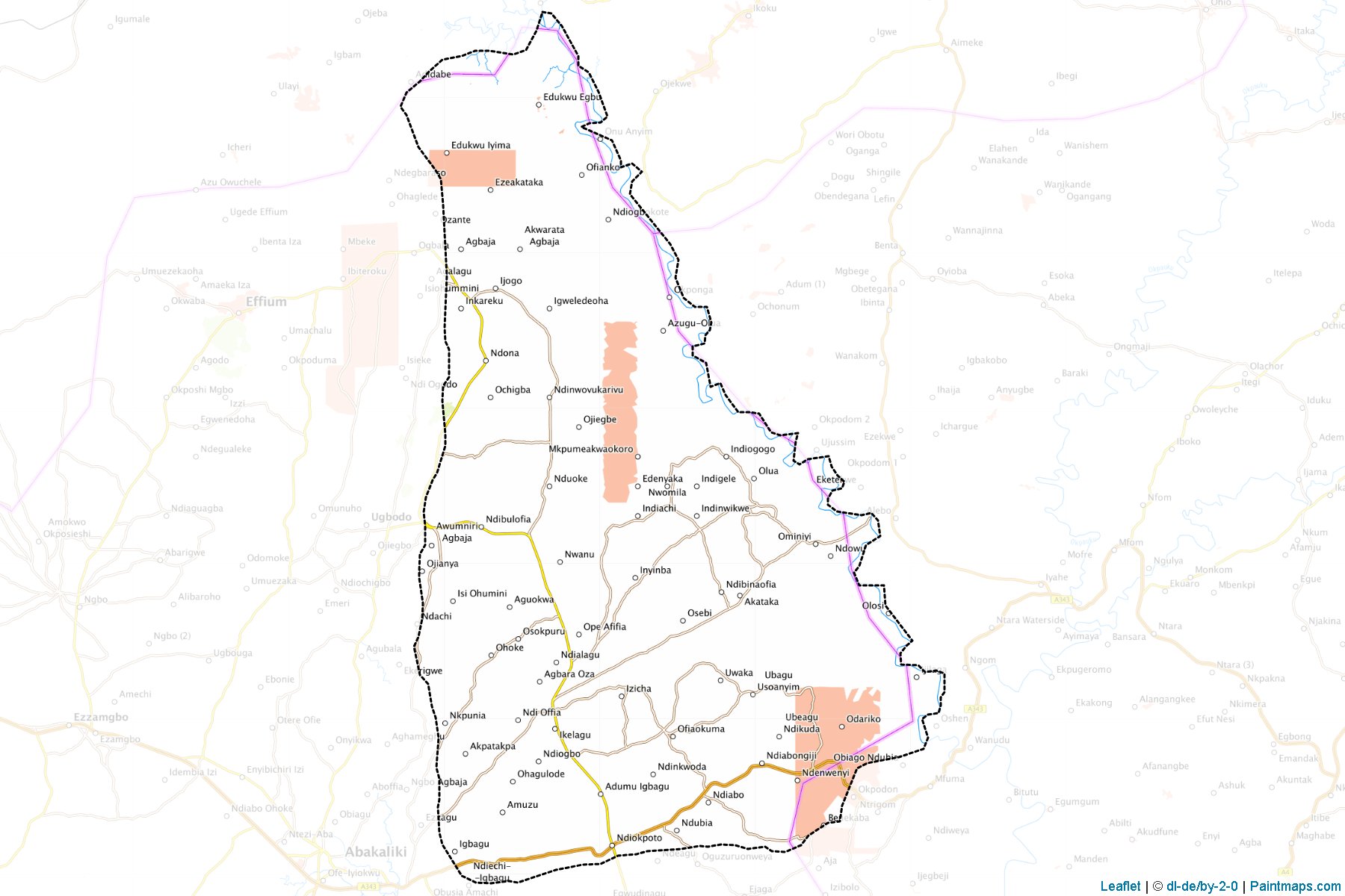 Muestras de recorte de mapas Izzi (Ebonyi)-1