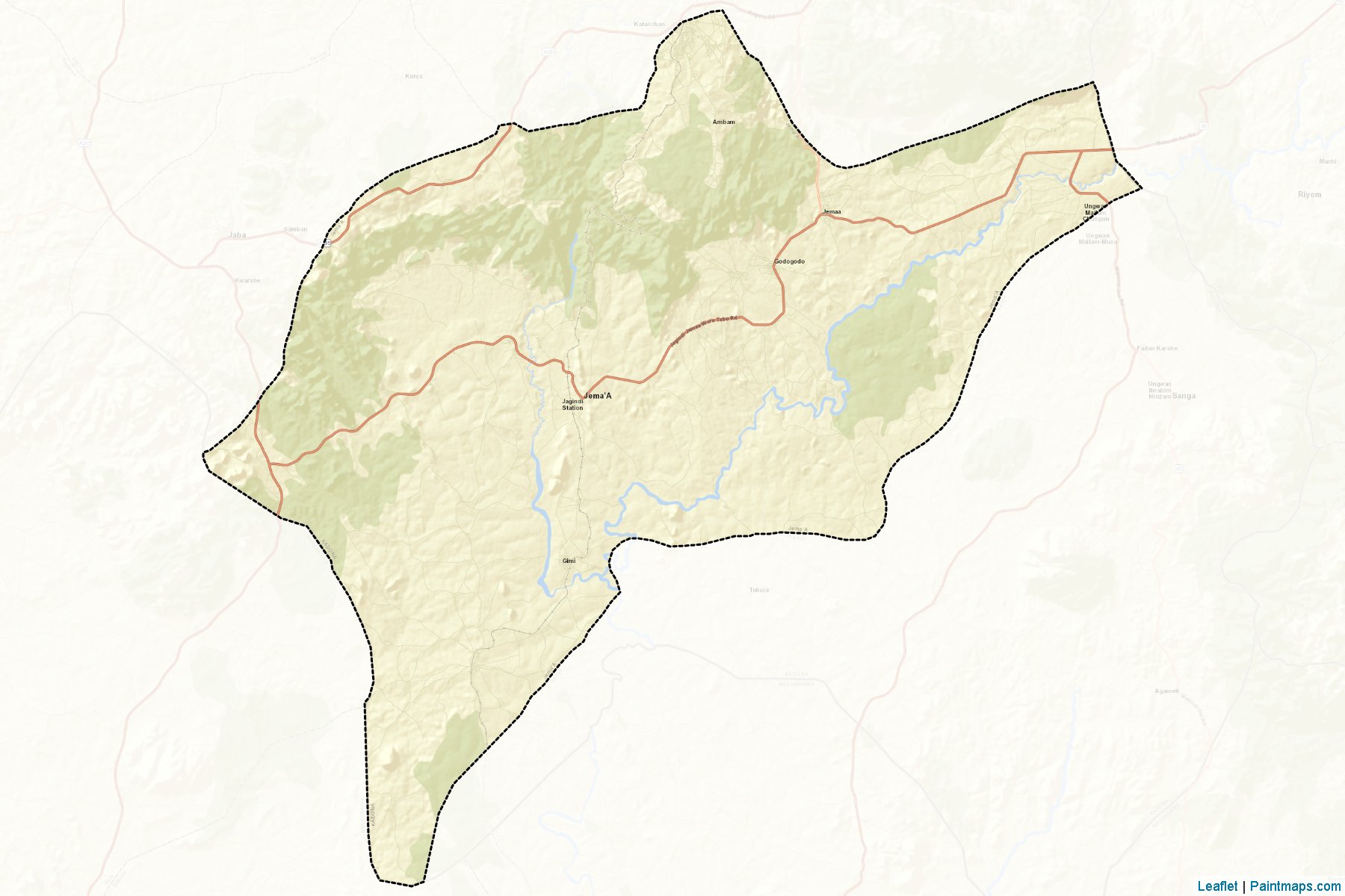 Jema'a (Kaduna) Map Cropping Samples-2