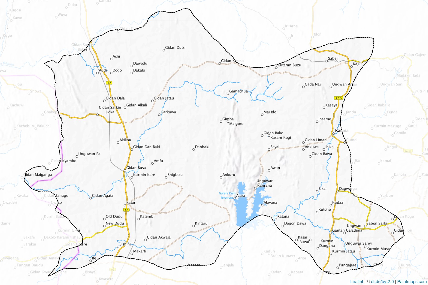 Kachia (Kaduna) Map Cropping Samples-1