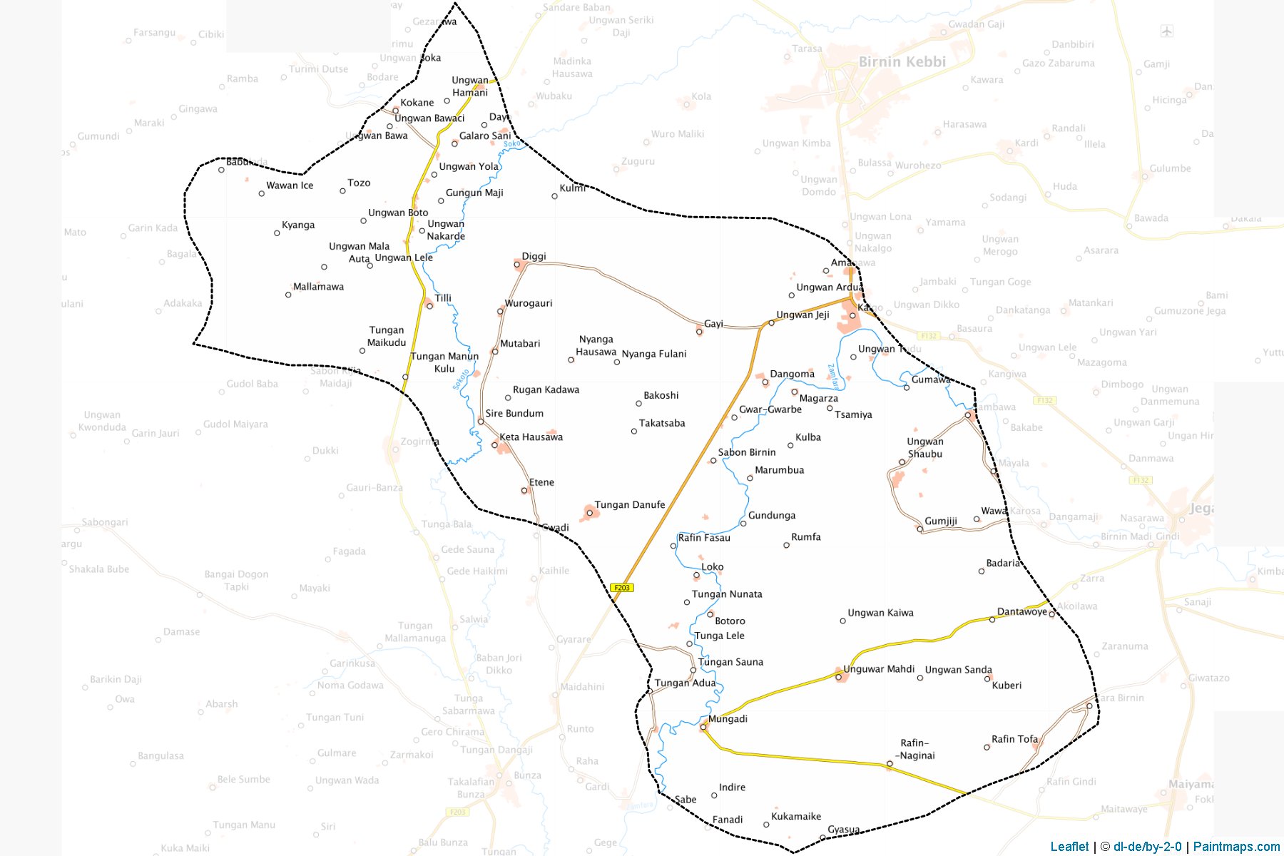 Kalgo (Kebbi) Map Cropping Samples-1