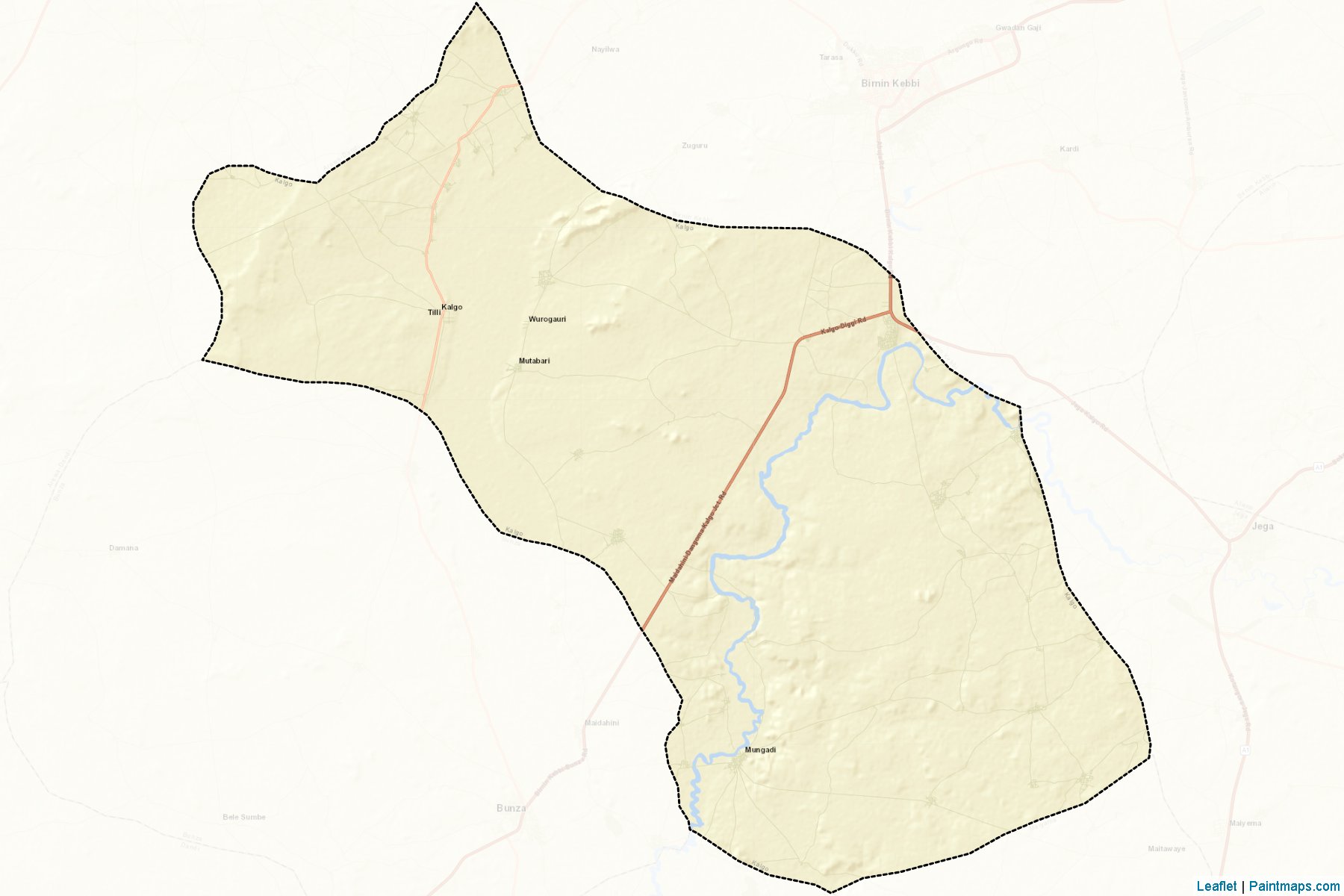 Kalgo (Kebbi) Map Cropping Samples-2