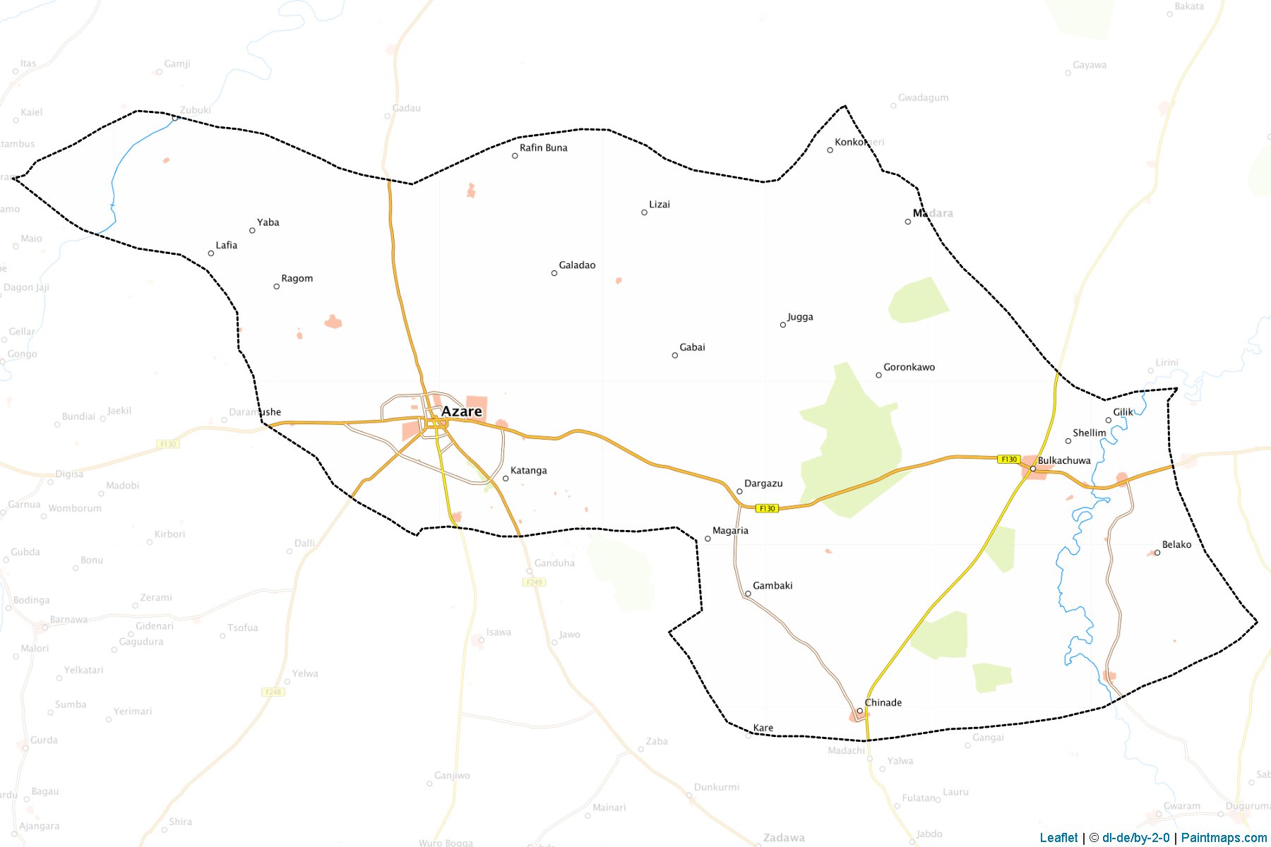 Katagum (Bauchi) Map Cropping Samples-1