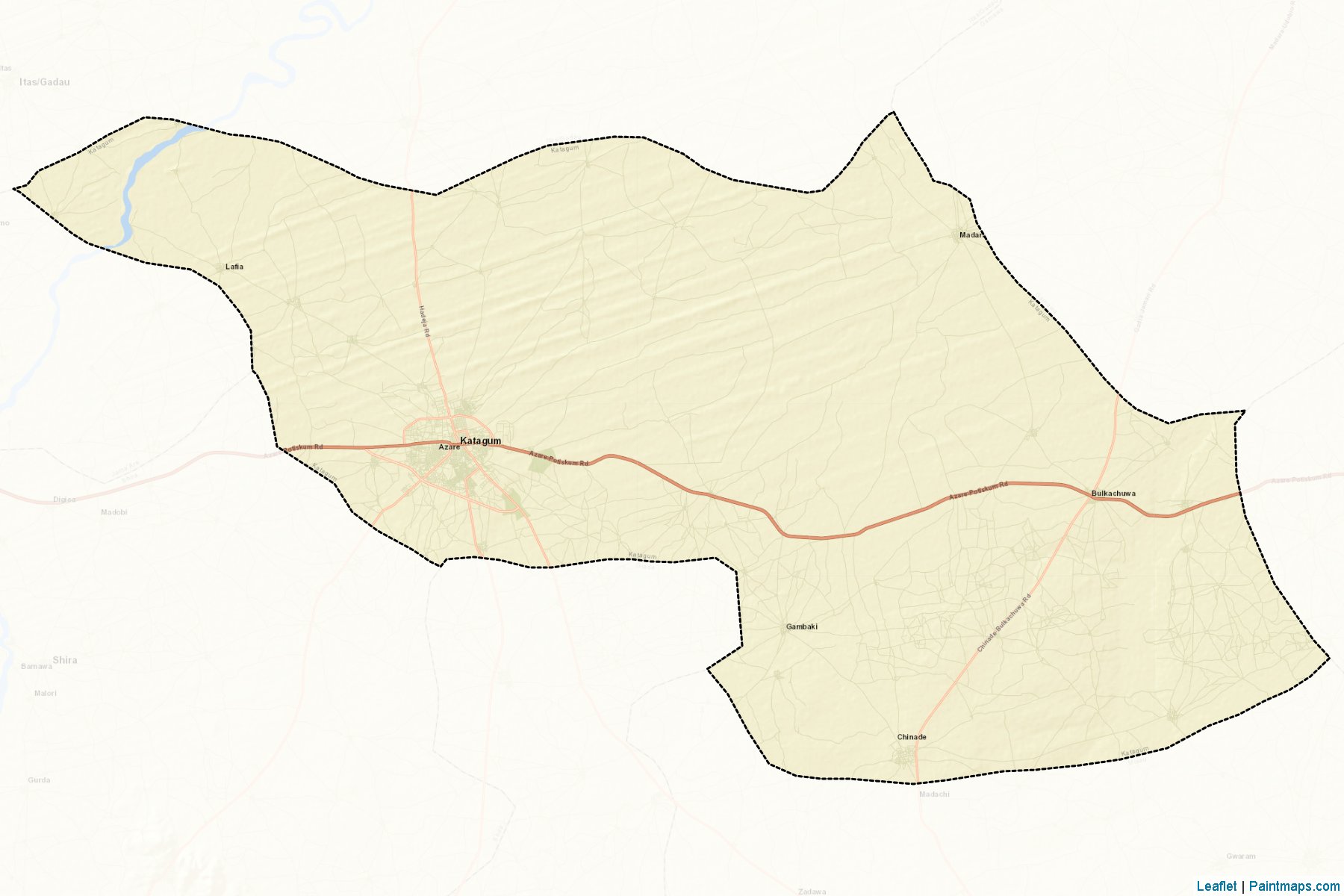 Katagum (Bauchi) Map Cropping Samples-2