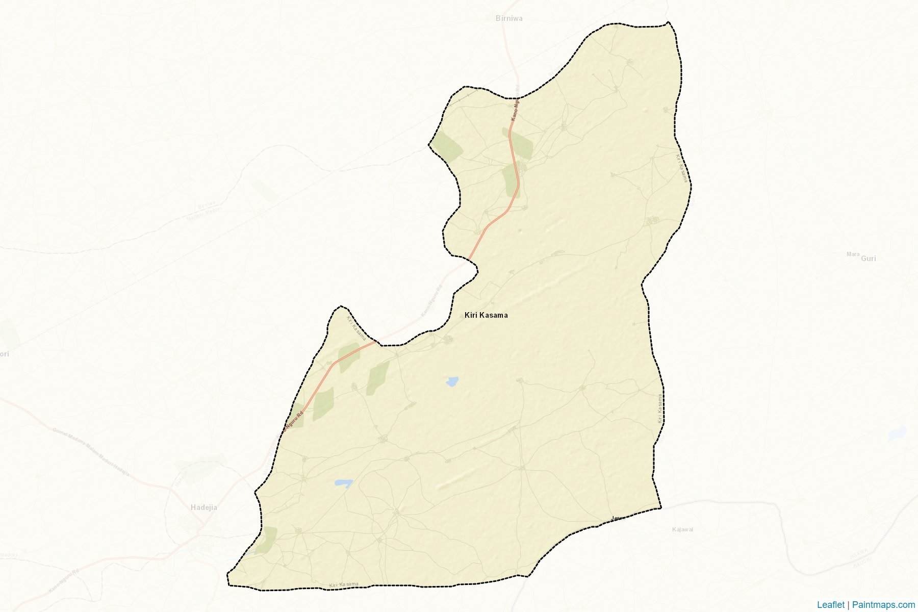 Kiri Kasama (Jigawa) Map Cropping Samples-2