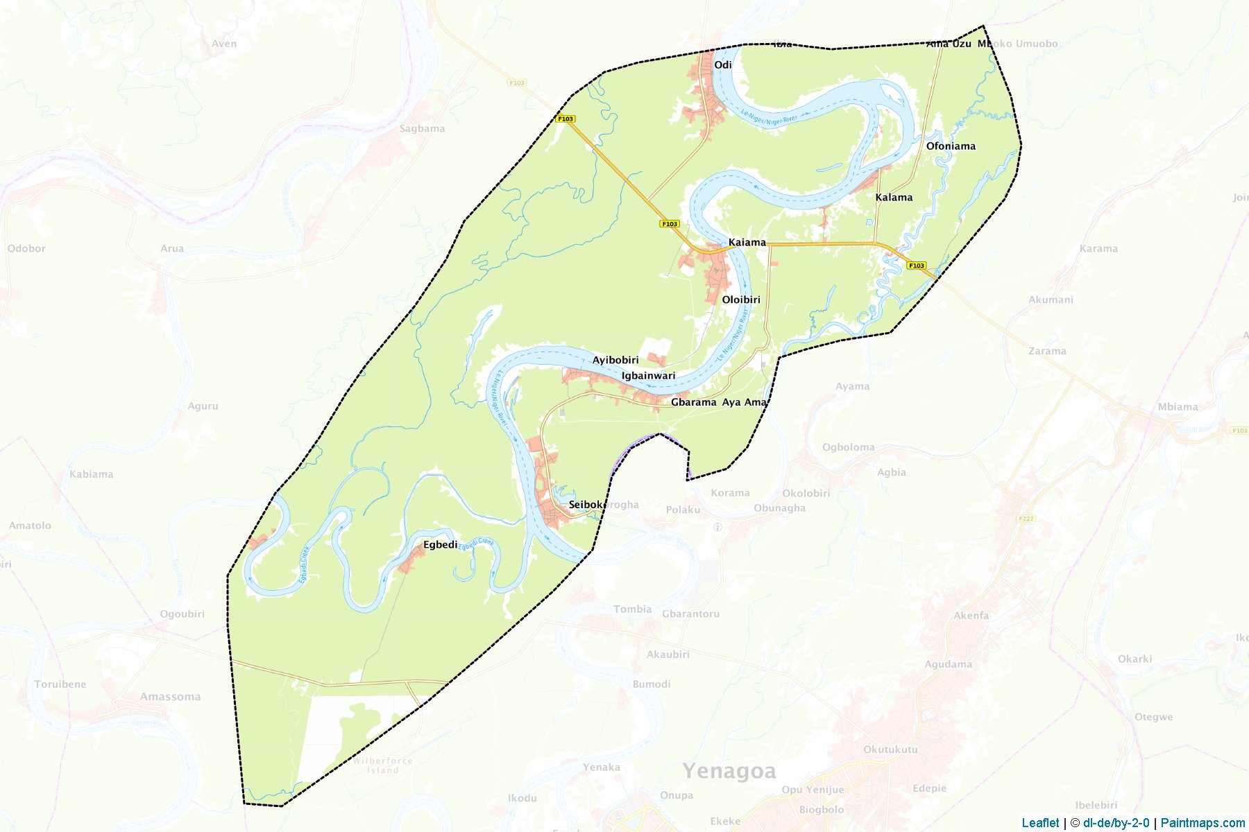 Kolokuma/Opokuma (Bayelsa) Map Cropping Samples-1