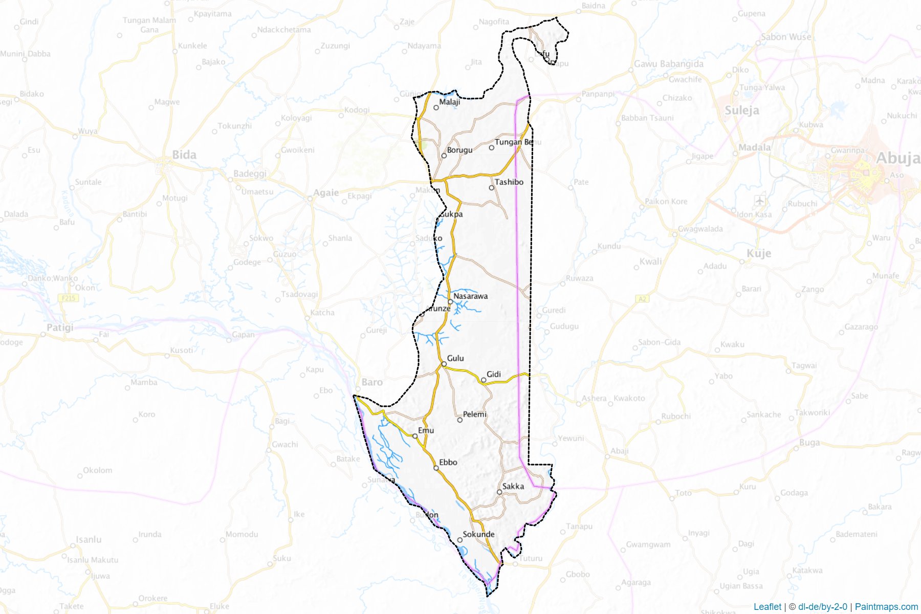 Lapai (Niger) Map Cropping Samples-1