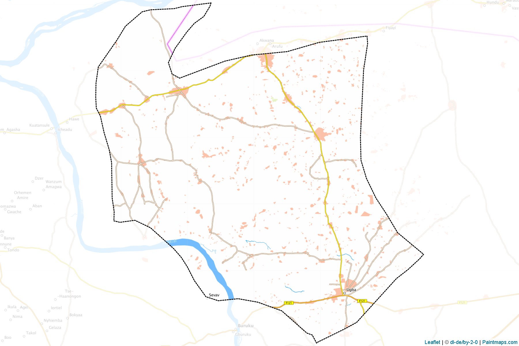 Muestras de recorte de mapas Logo (Benue)-1