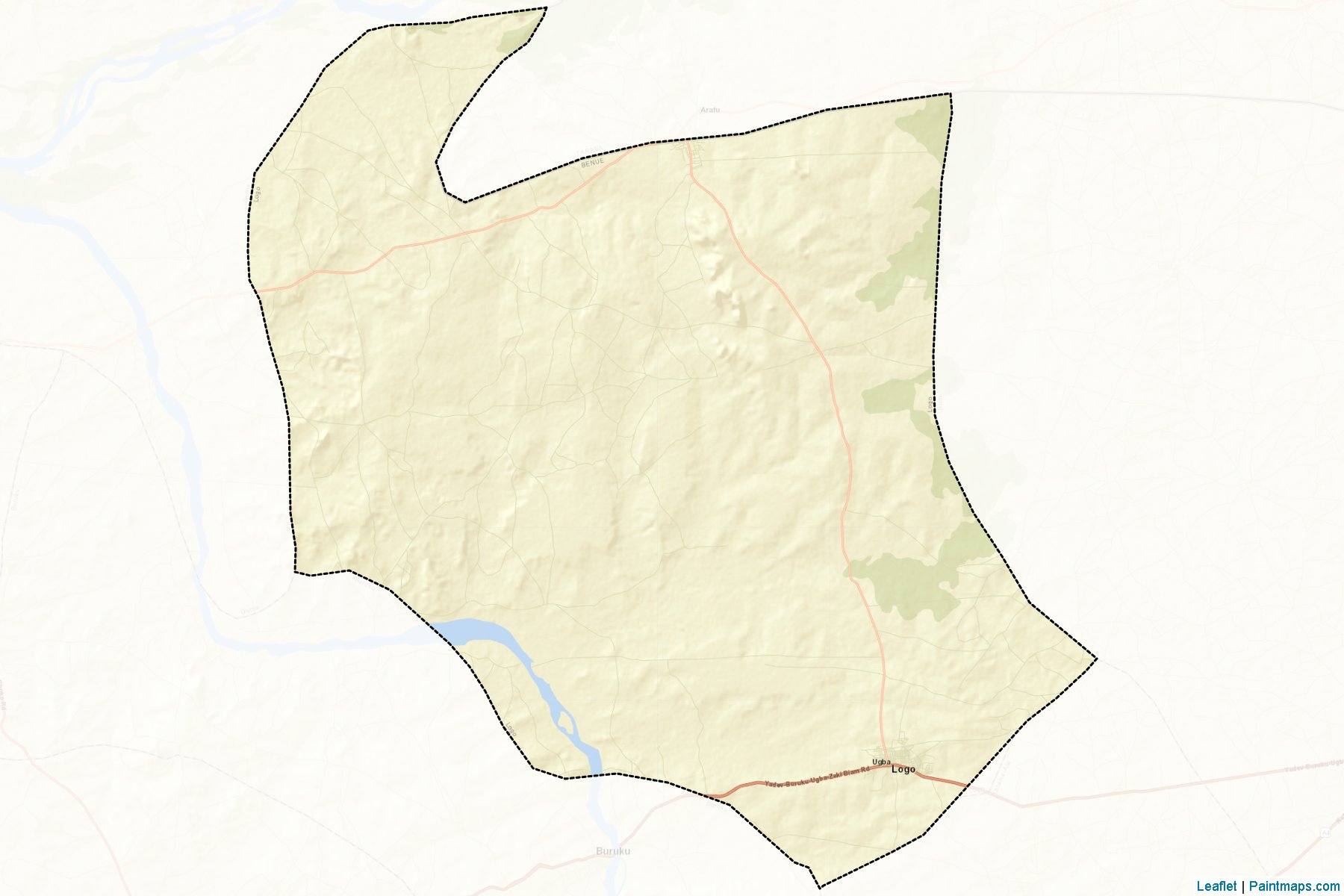 Muestras de recorte de mapas Logo (Benue)-2