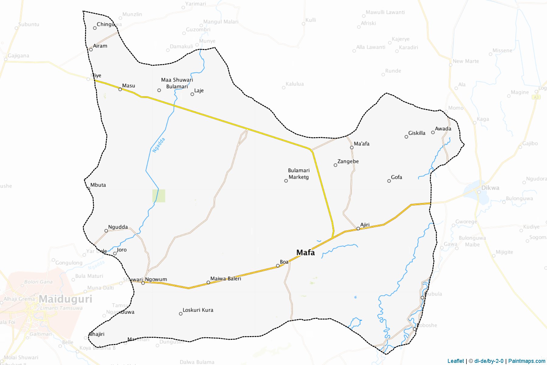 Mafa (Borno) Map Cropping Samples-1