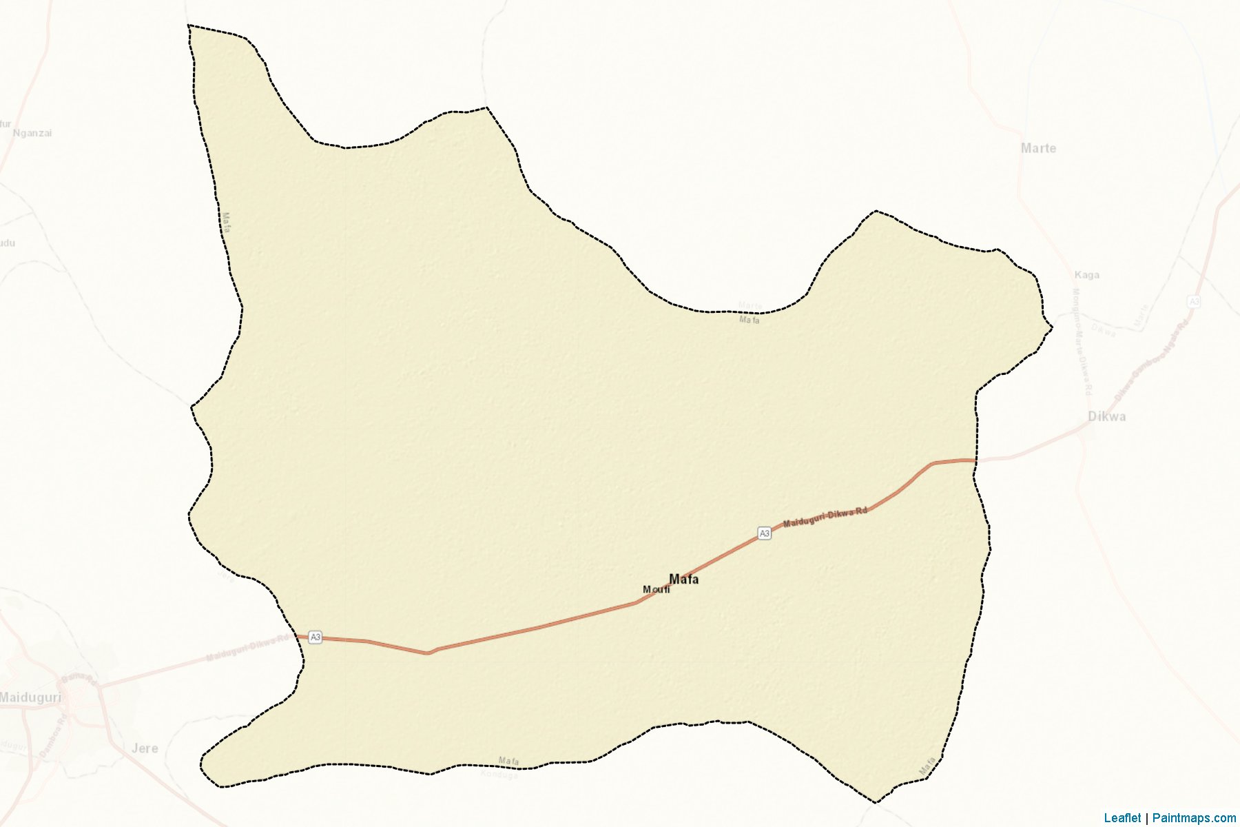 Mafa (Borno) Map Cropping Samples-2