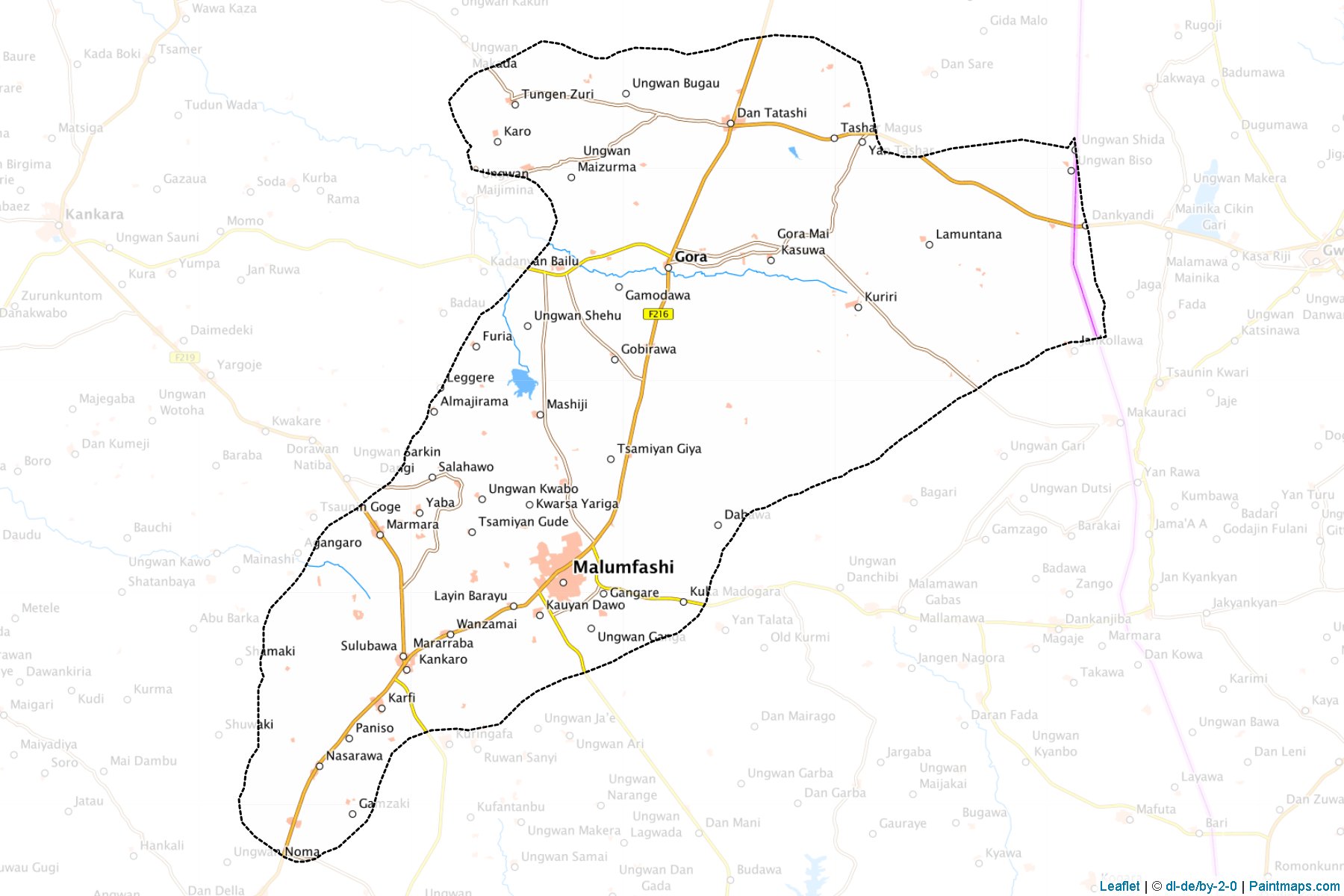 Malumfashi (Katsina) Map Cropping Samples-1