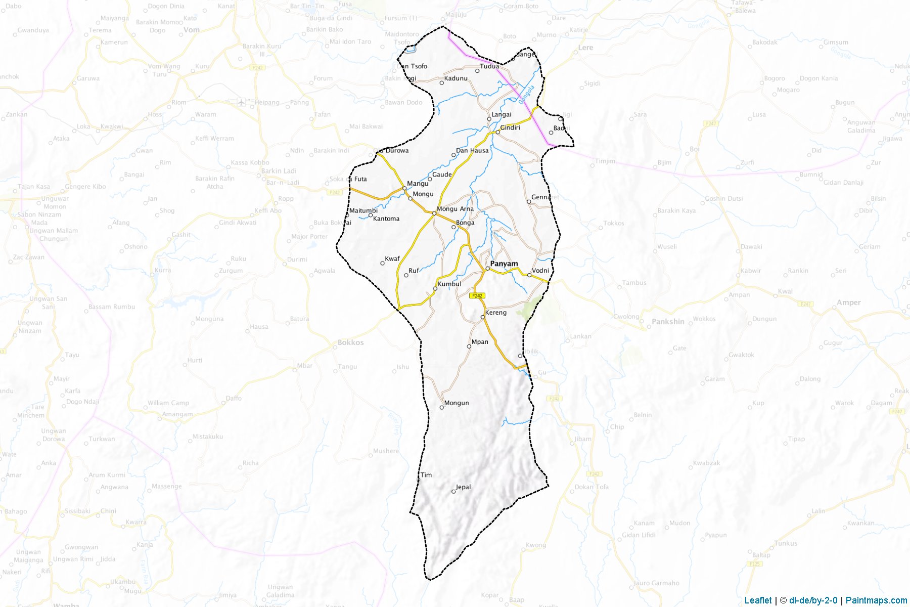 Mangu (Plateau) Map Cropping Samples-1