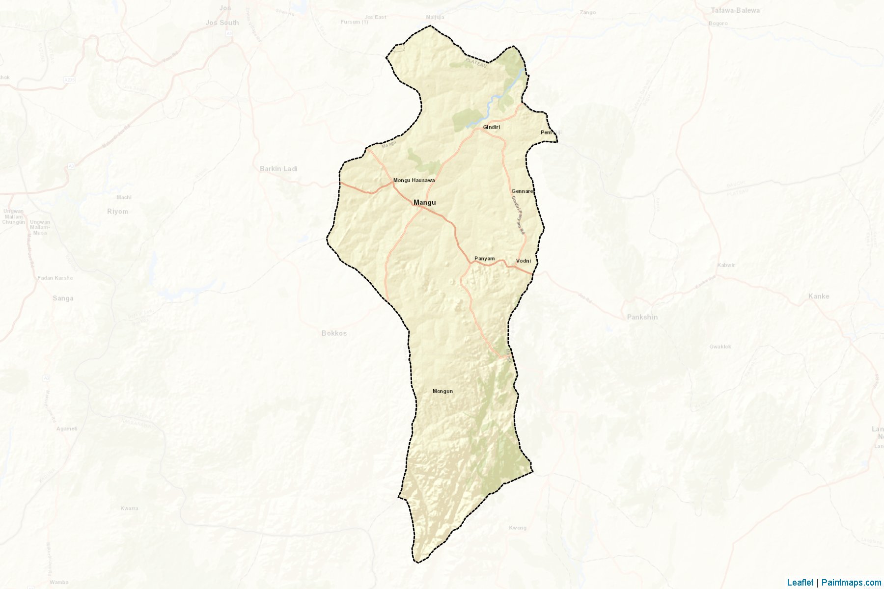 Mangu (Plateau) Map Cropping Samples-2