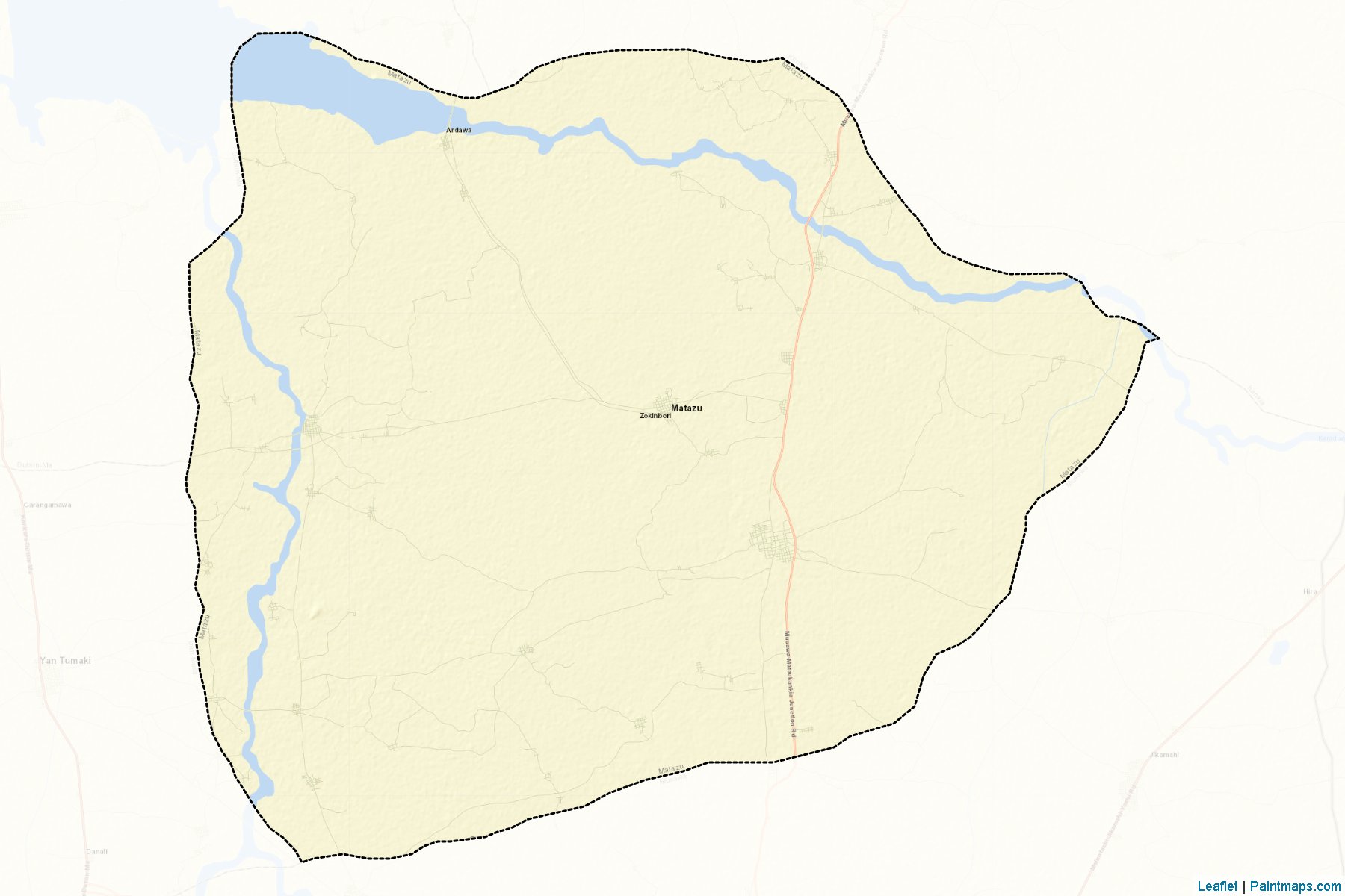 Matazuu (Katsina) Map Cropping Samples-2