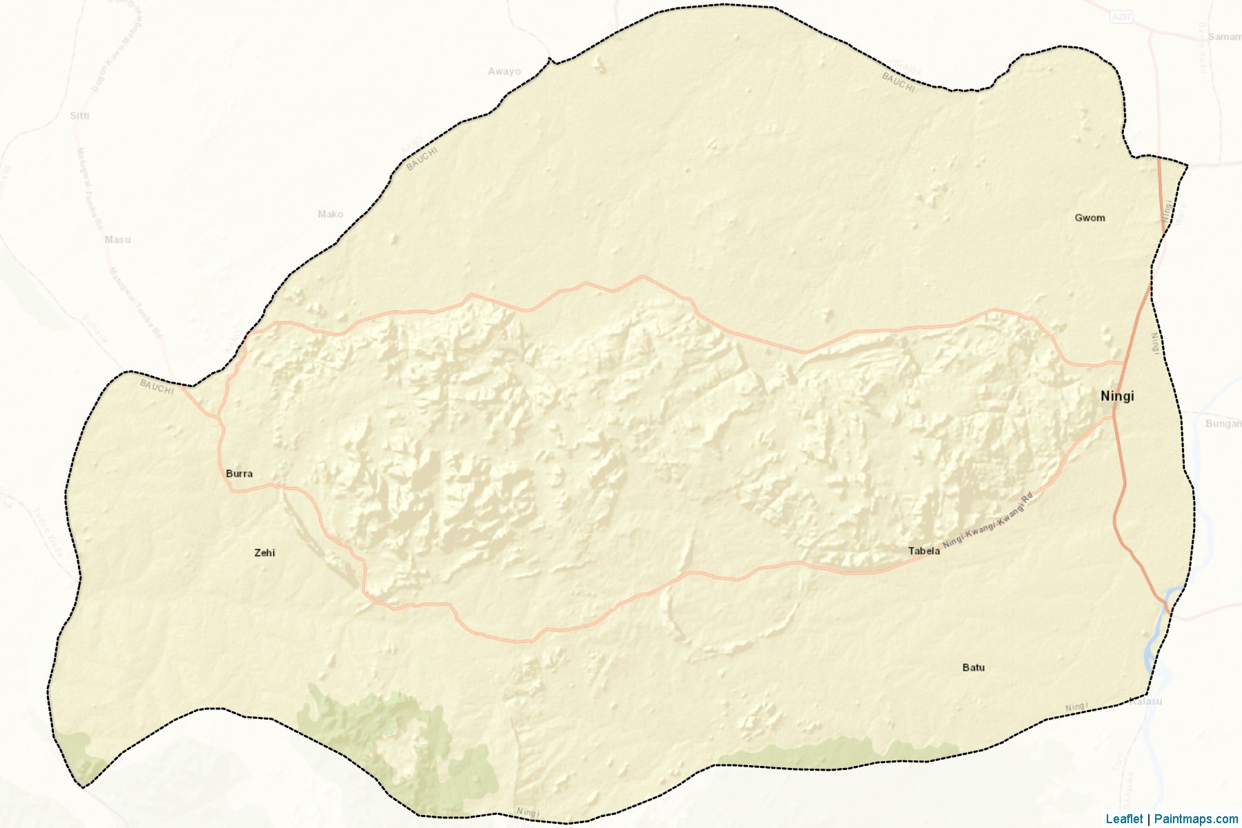 Ningi (Bauchi) Map Cropping Samples-2