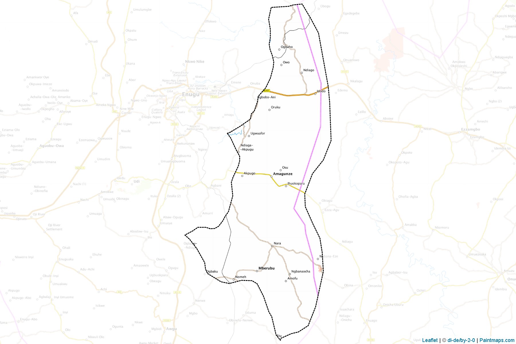 Nkanu East (Enugu) Map Cropping Samples-1